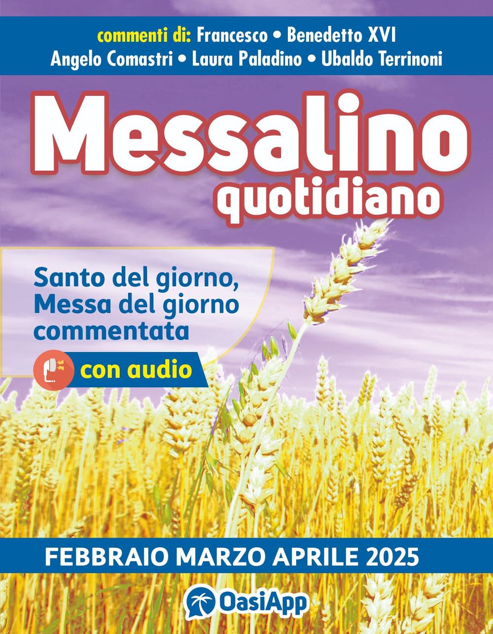 Vorderes Coverbild Messalino quotidiano (febbraio-marzo-aprile 2025)
