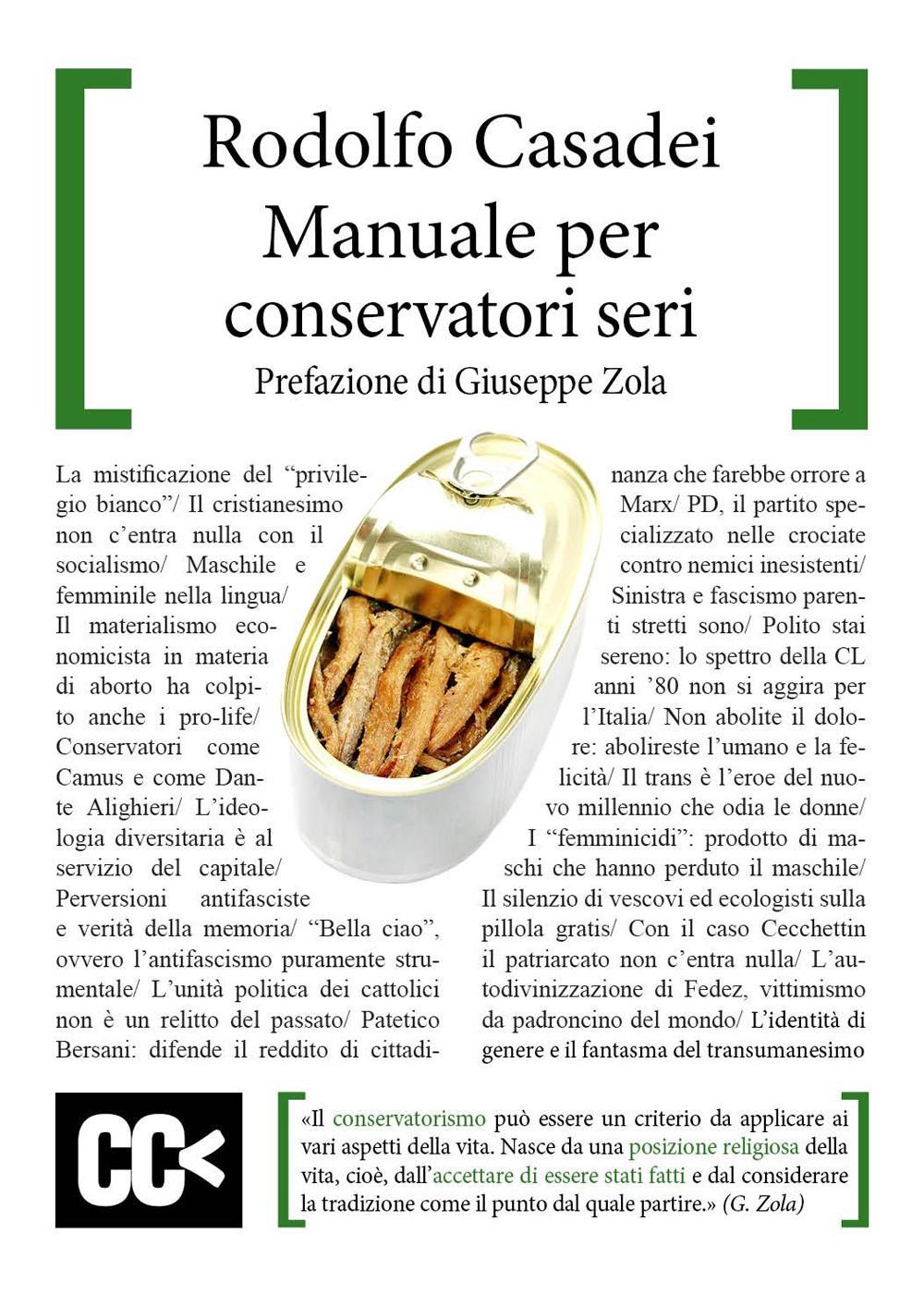 Vorderes Coverbild Manuale per conservatori seri