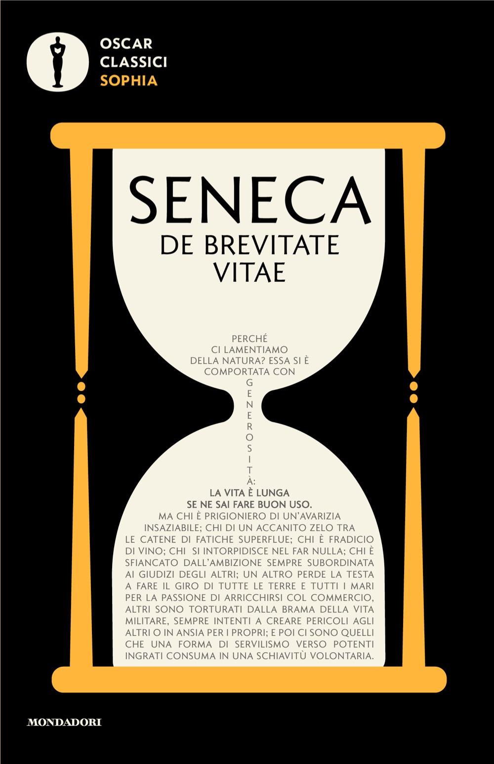 Vorderes Coverbild De brevitate vitae. Testo latino fronte