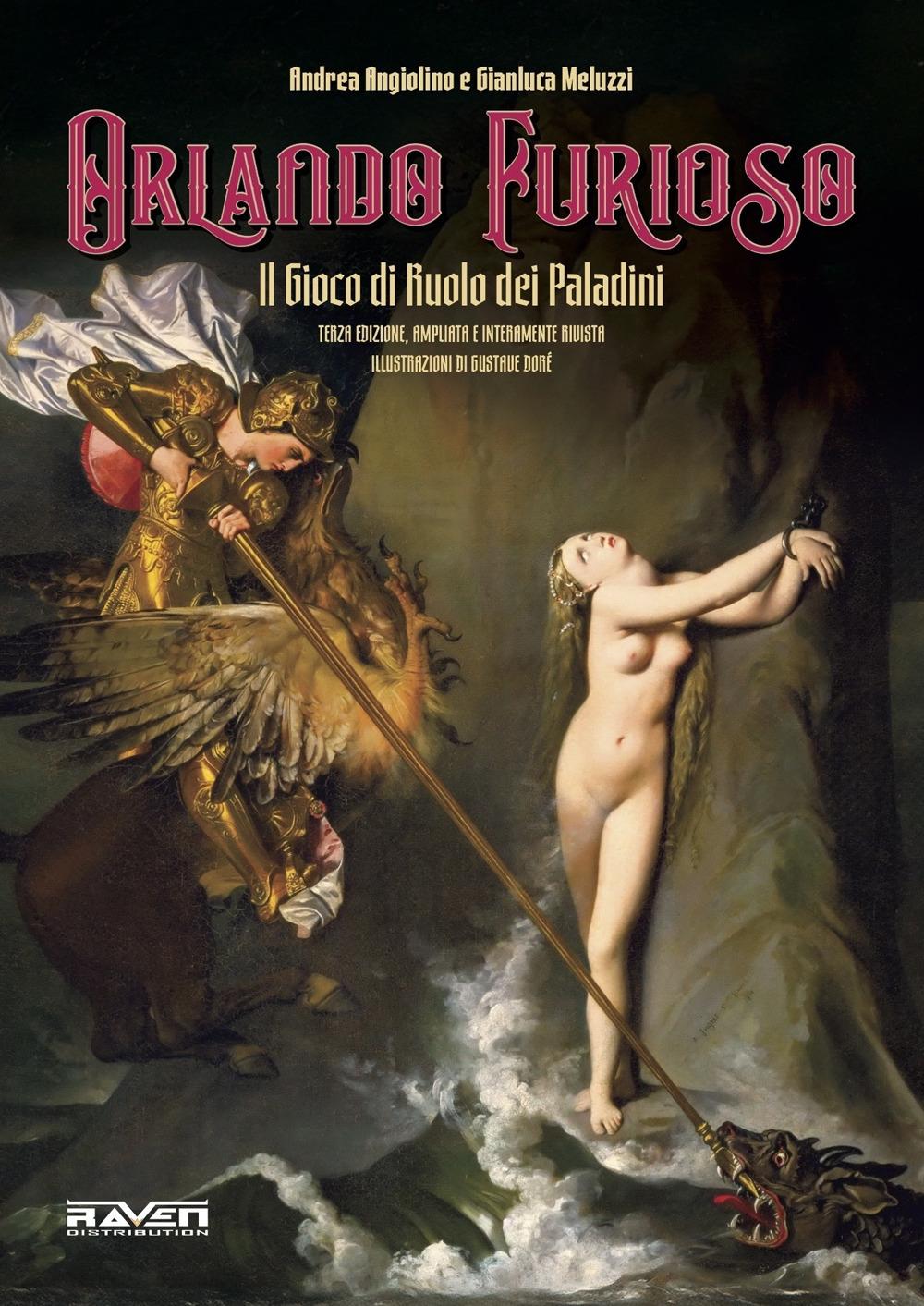 Vorderes Coverbild Orlando Furioso. Il gioco di ruolo dei paladini