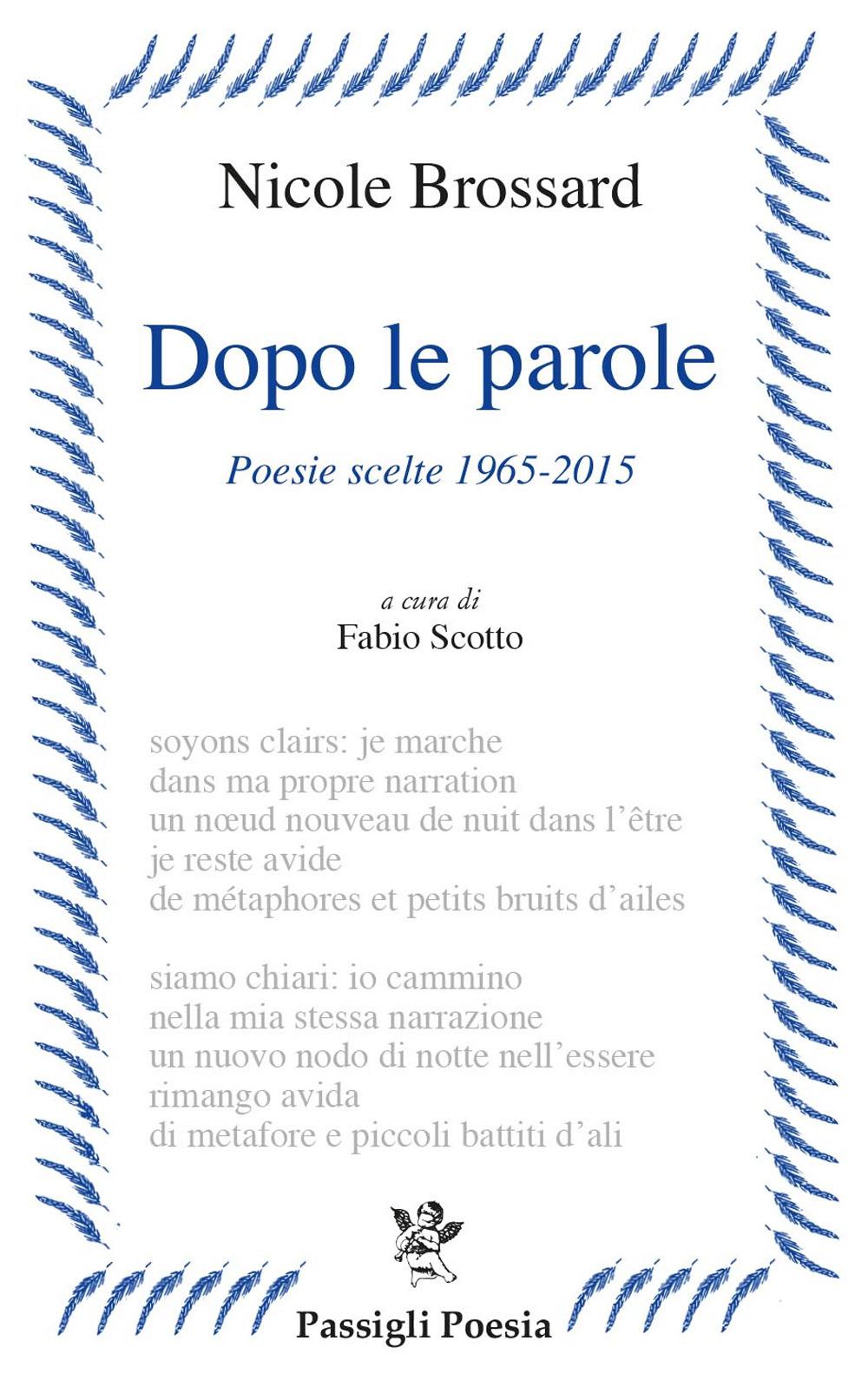 Vorderes Coverbild Dopo le parole. Poesie scelte 1965-2015