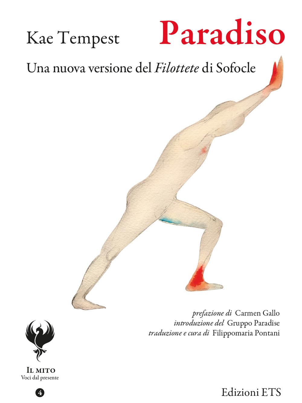 Vorderes Coverbild Paradiso. Una nuova versione del Filottete di Sofocle. Testo inglese a fronte