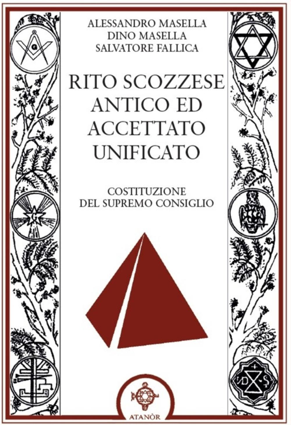 Vorderes Coverbild Rito scozzese antico ed accettato unificato