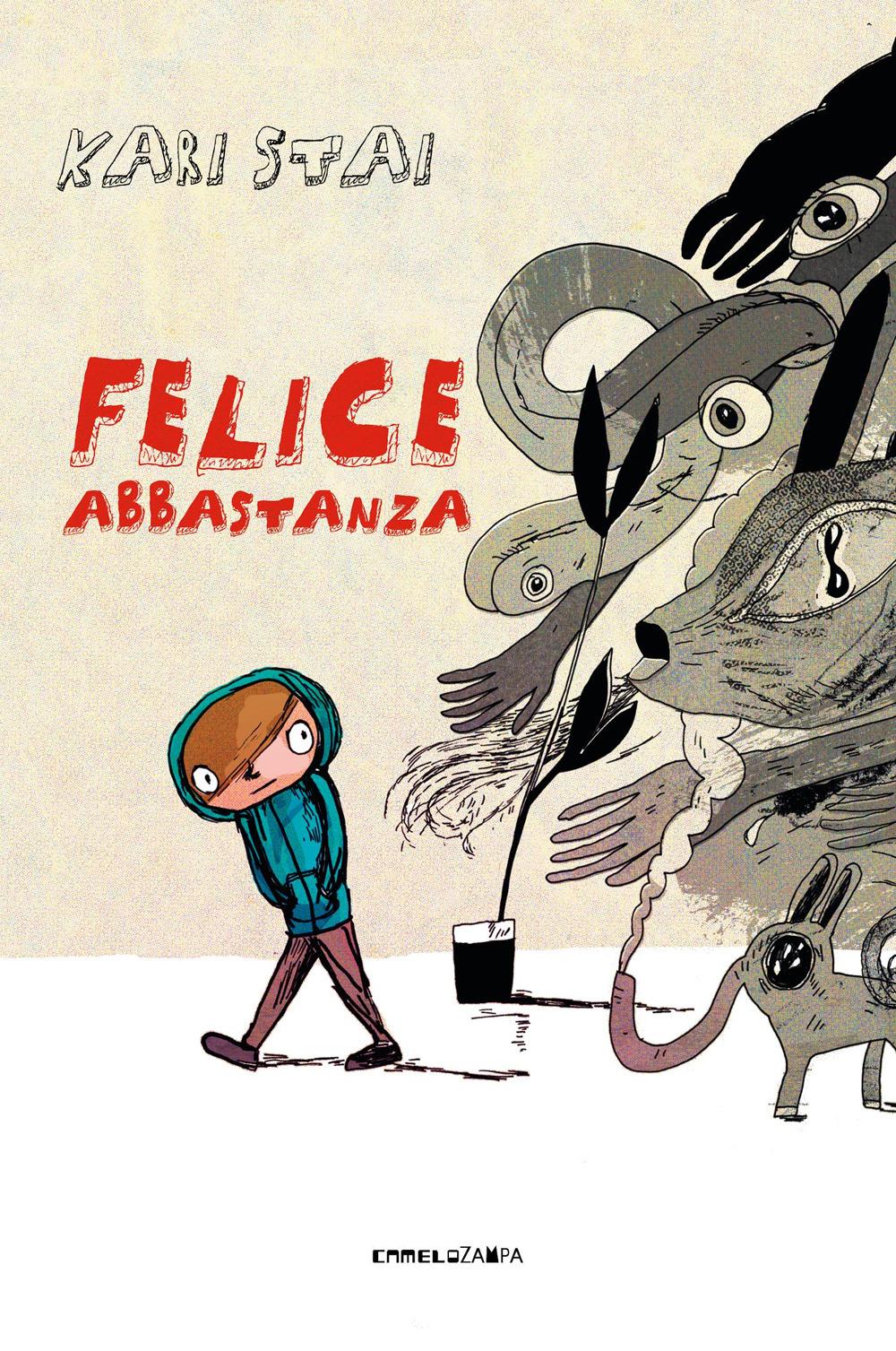 Vorderes Coverbild Felice abbastanza. Ediz. ad alta leggibilità