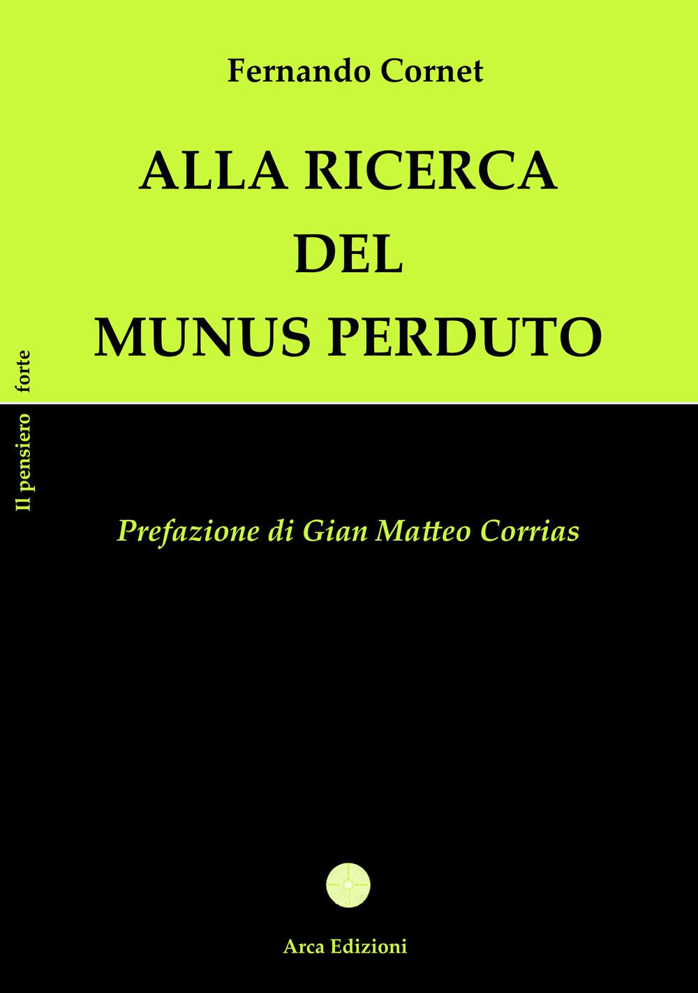 Vorderes Coverbild Alla ricerca del Munus perduto