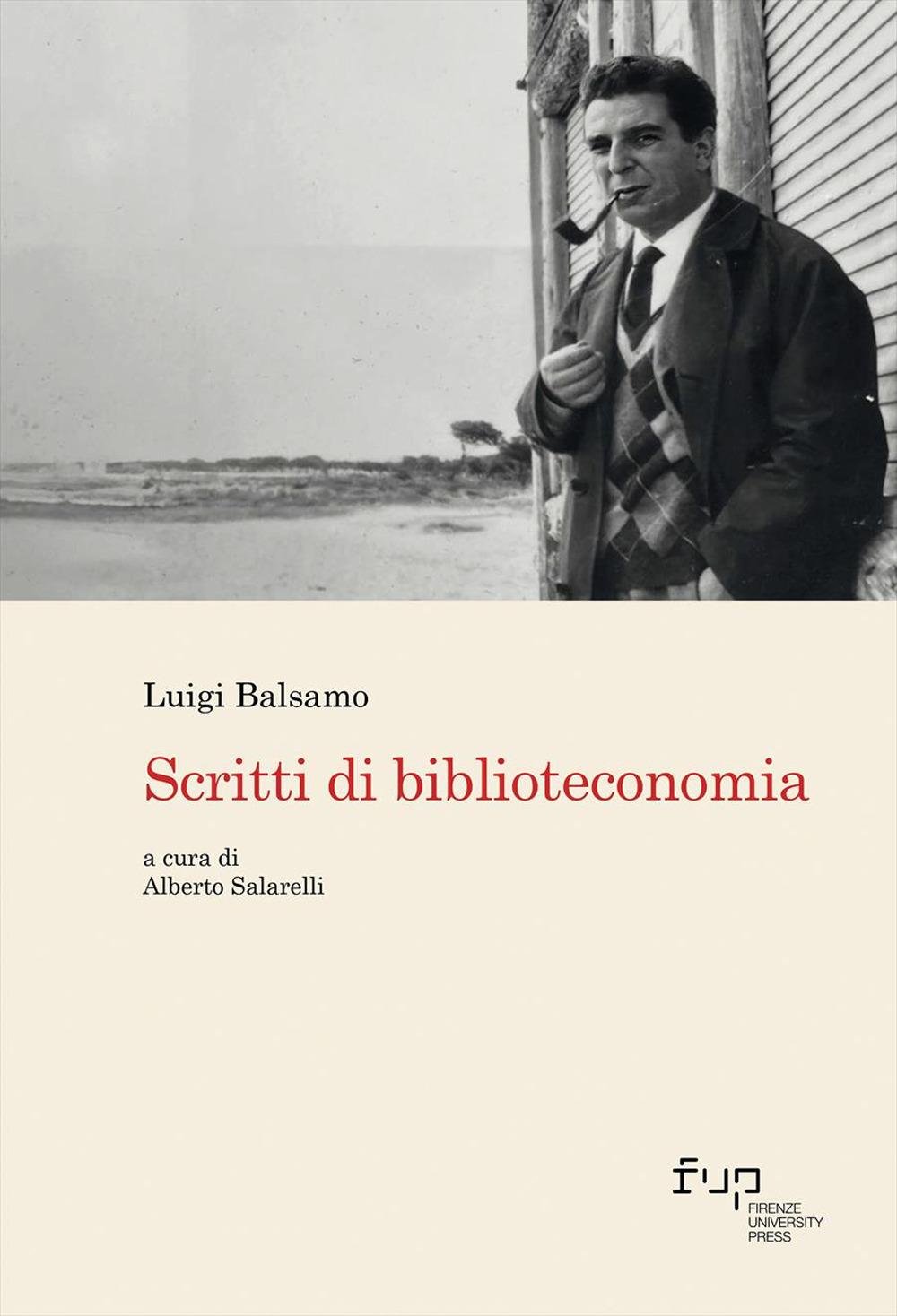Vorderes Coverbild Scritti di biblioteconomia