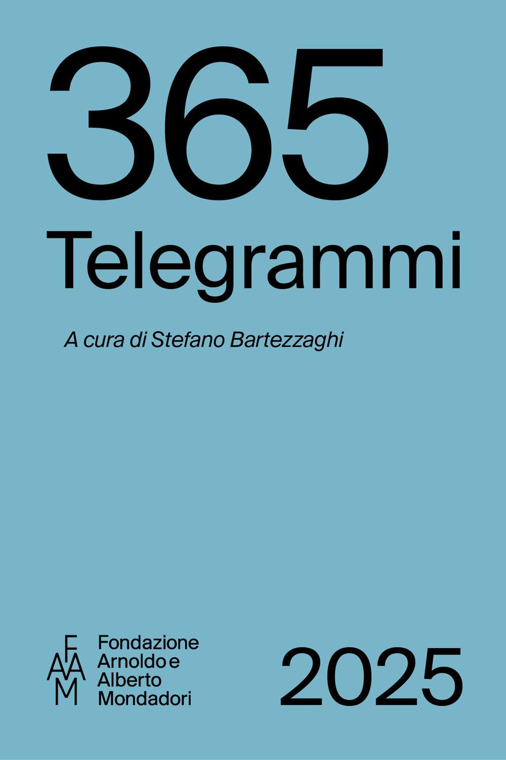 Vorderes Coverbild 365 telegrammi