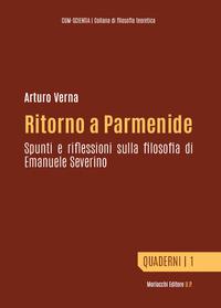 Vorderes Coverbild Ritorno a Parmenide. Spunti e riflessioni sulla filosofia di Emanuele Severino