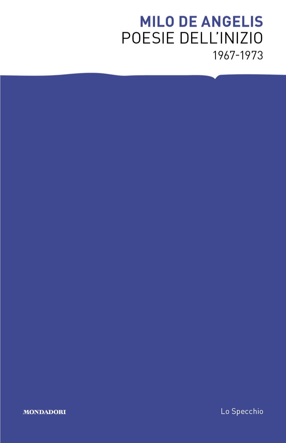 Vorderes Coverbild Poesie dell'inizio 1967-1973