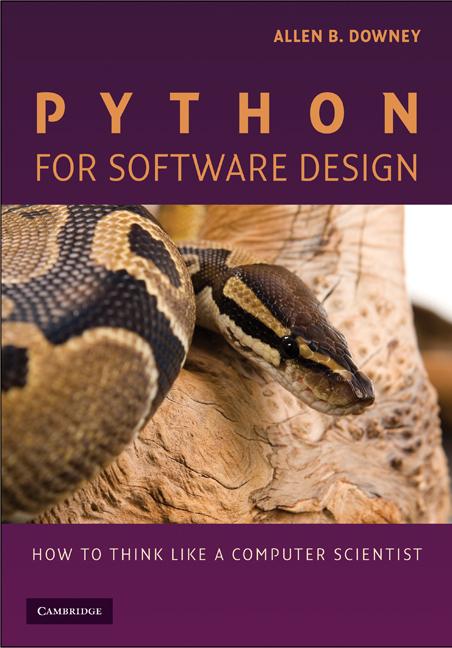 Vorderes Coverbild Python for Software Design