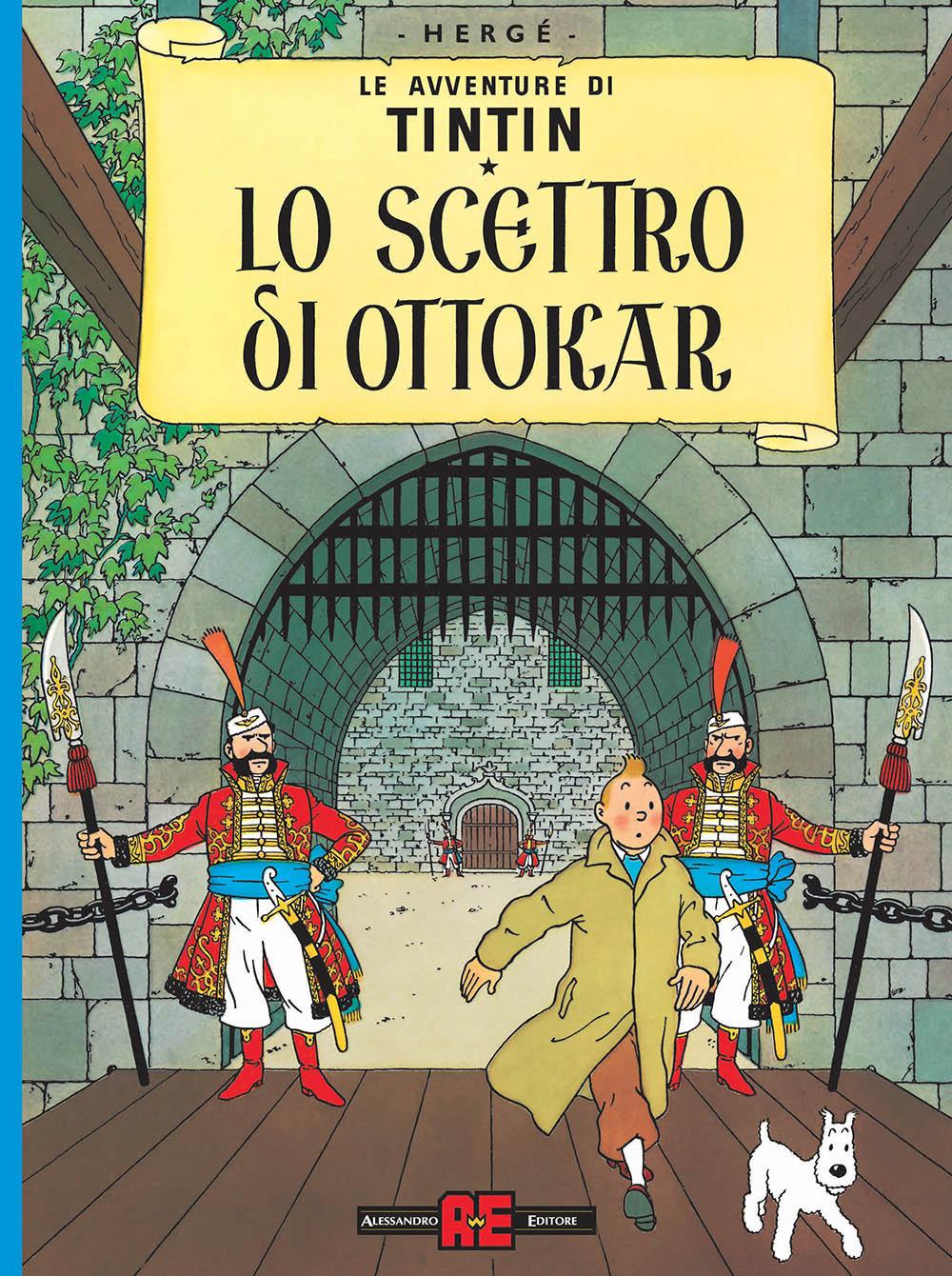 Vorderes Coverbild Le avventure di Tintin. Lo scettro di Ottokar