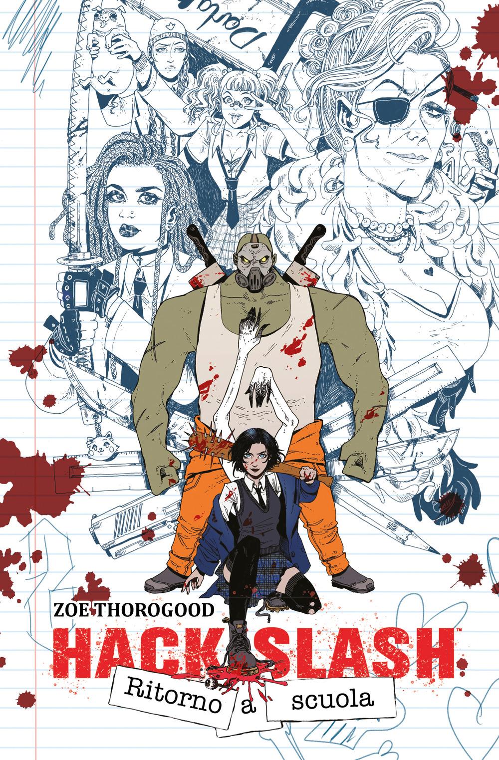 Vorderes Coverbild Hack/Slash. Ritorno a scuola