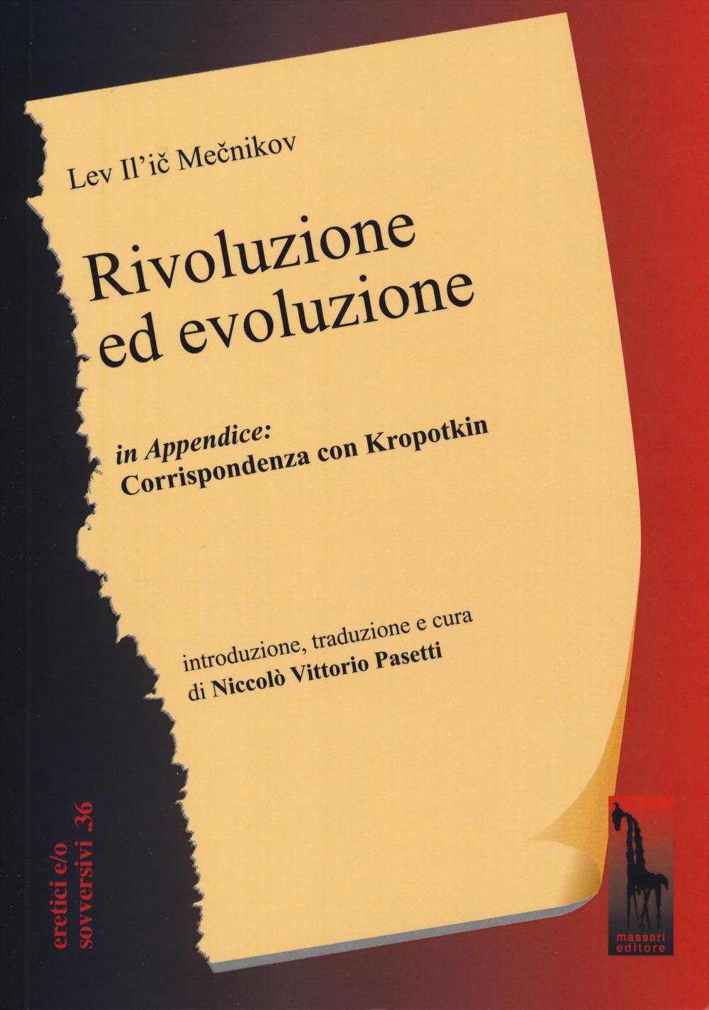 Vorderes Coverbild Rivoluzione ed evoluzione. Testo russo a fronte