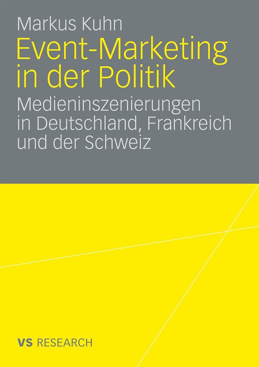 Vorderes Coverbild Event-Marketing in der Politik