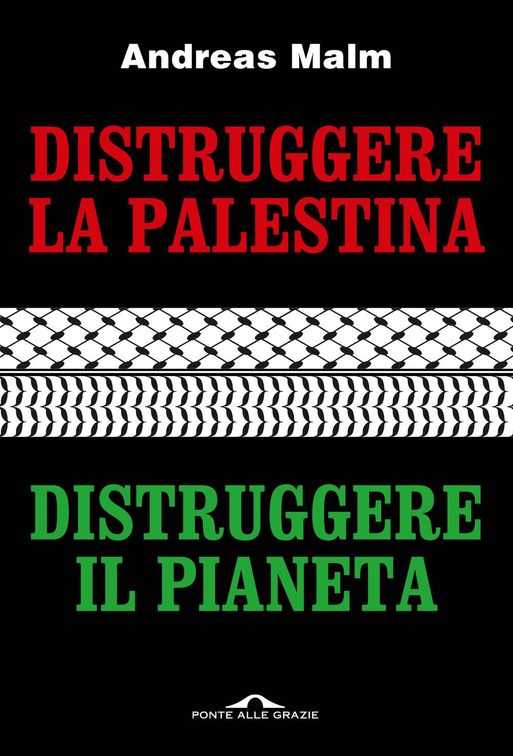 Vorderes Coverbild Distruggere la Palestina, distruggere il pianeta