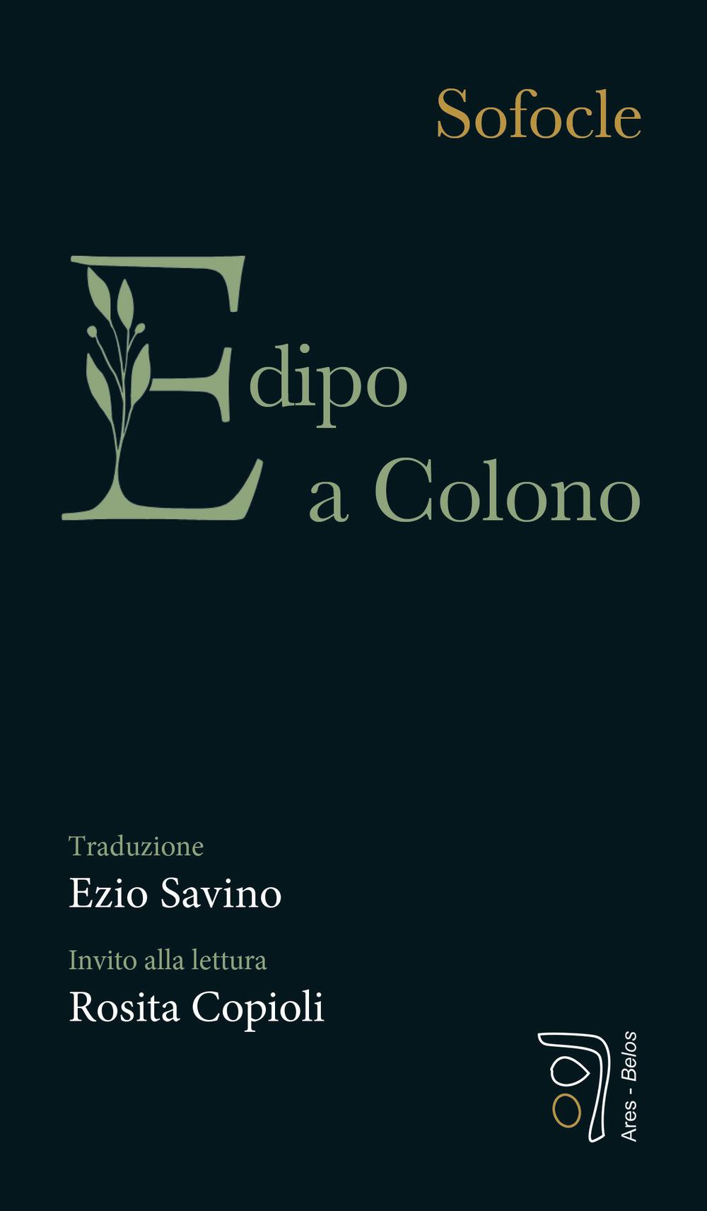 Vorderes Coverbild Edipo a Colono