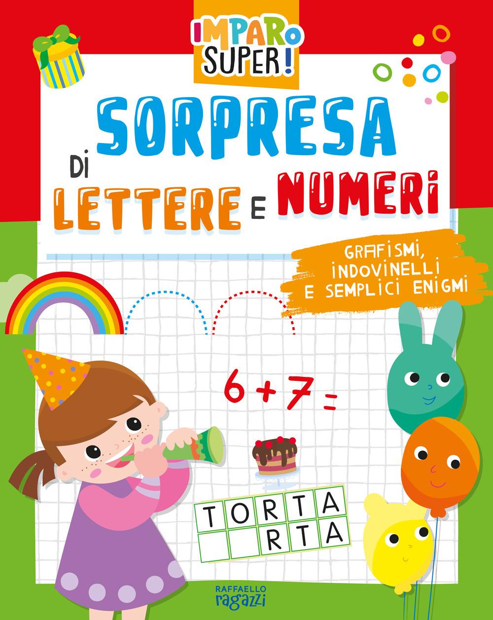 Vorderes Coverbild Sorpresa di lettere e numeri. I giocoscopro