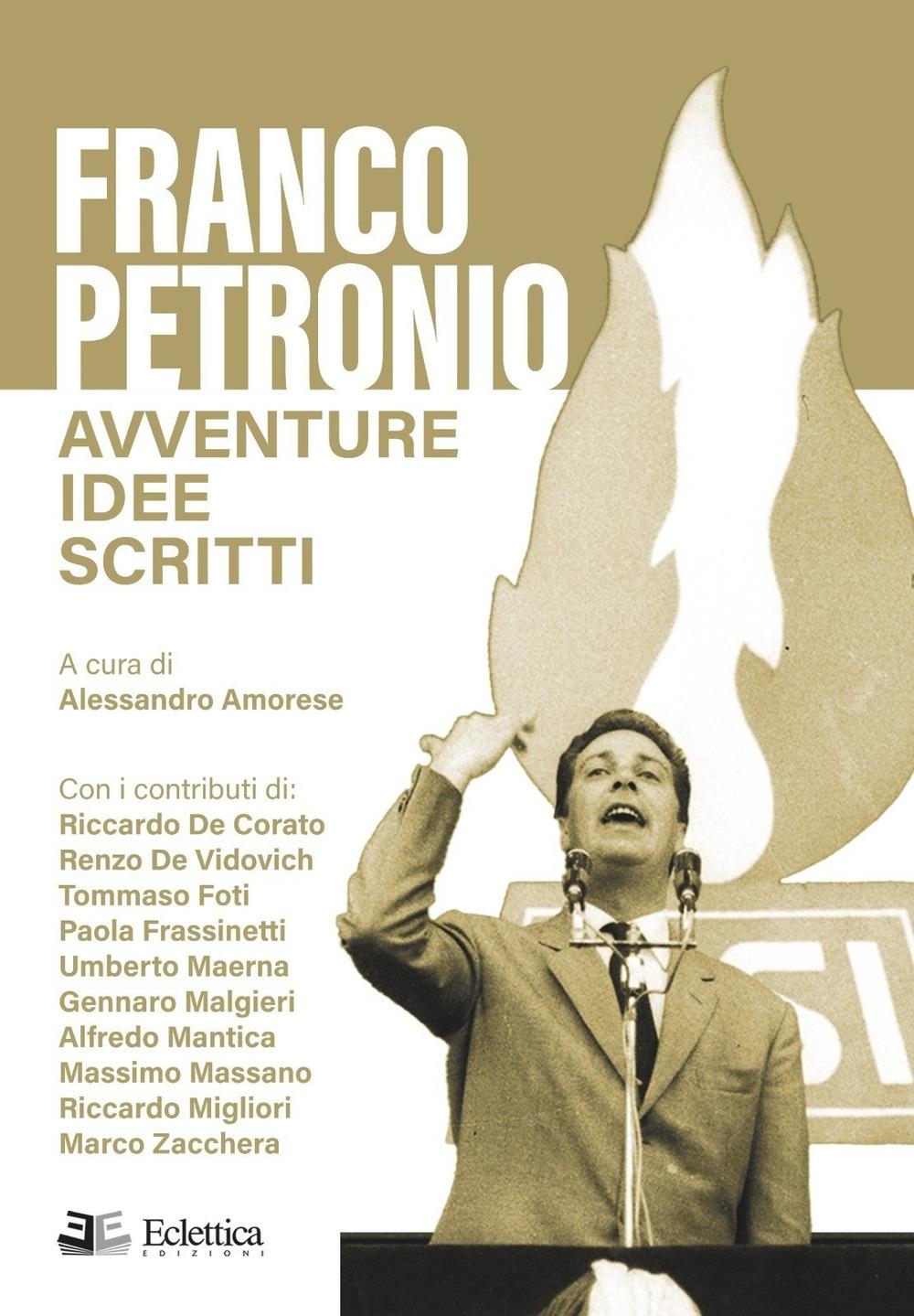 Vorderes Coverbild Franco Petronio. Avventure idee scritti