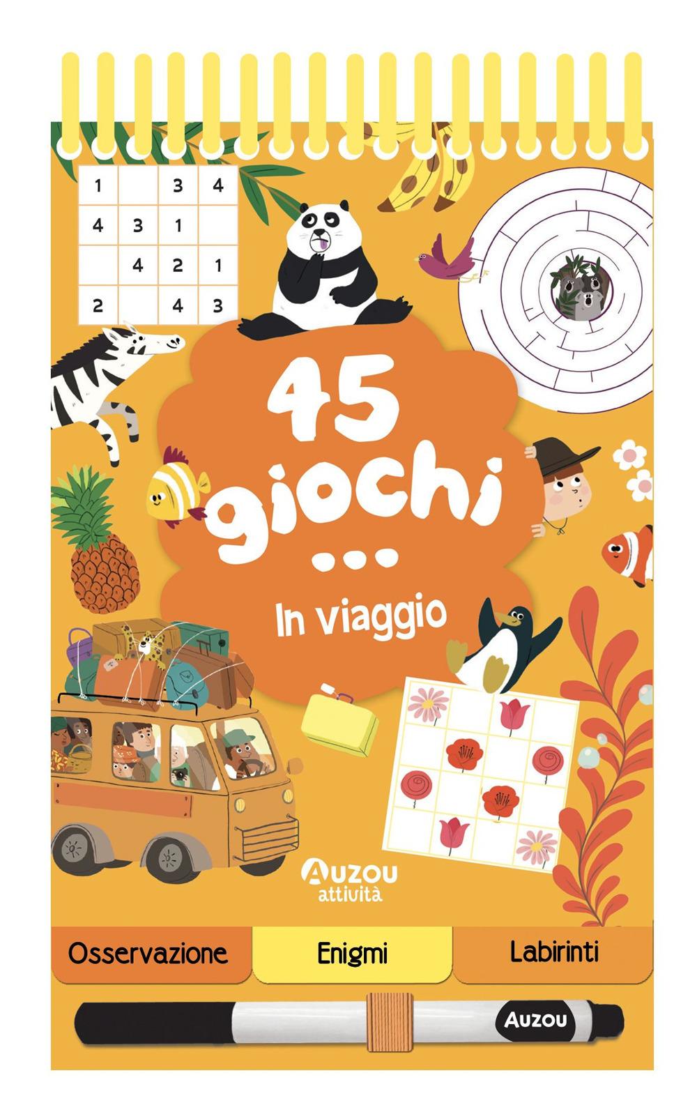 Vorderes Coverbild 45 giochi... in viaggio