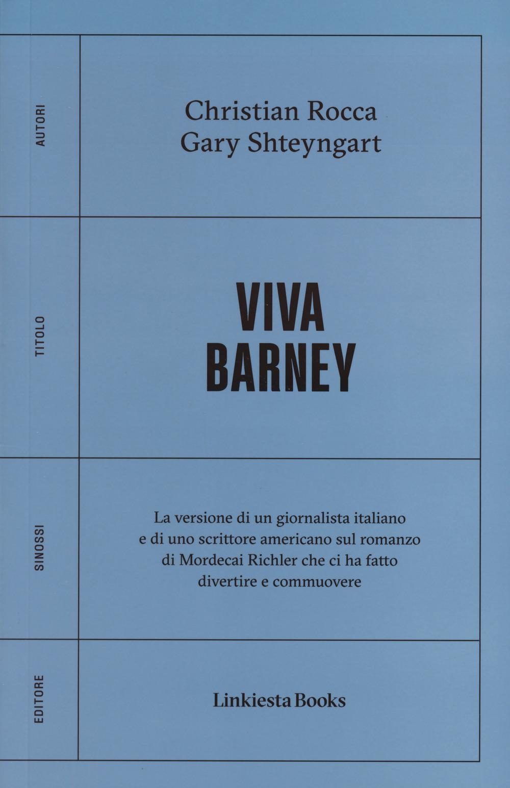 Vorderes Coverbild Viva Barney