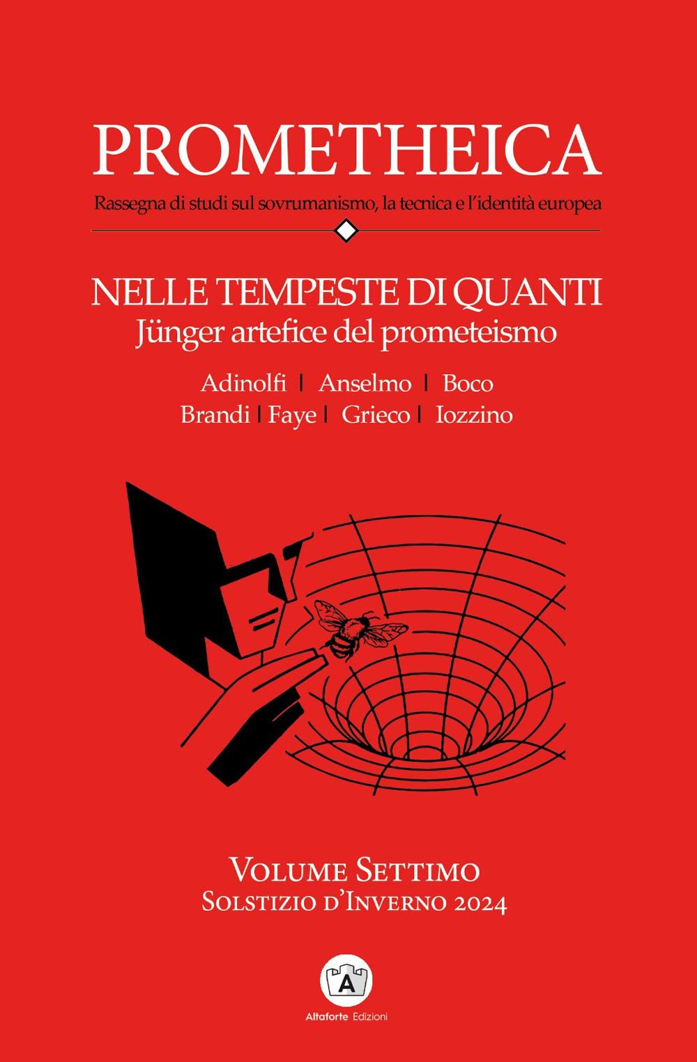 Vorderes Coverbild Nelle tempeste di quanti Jünger artefice del prometeismo