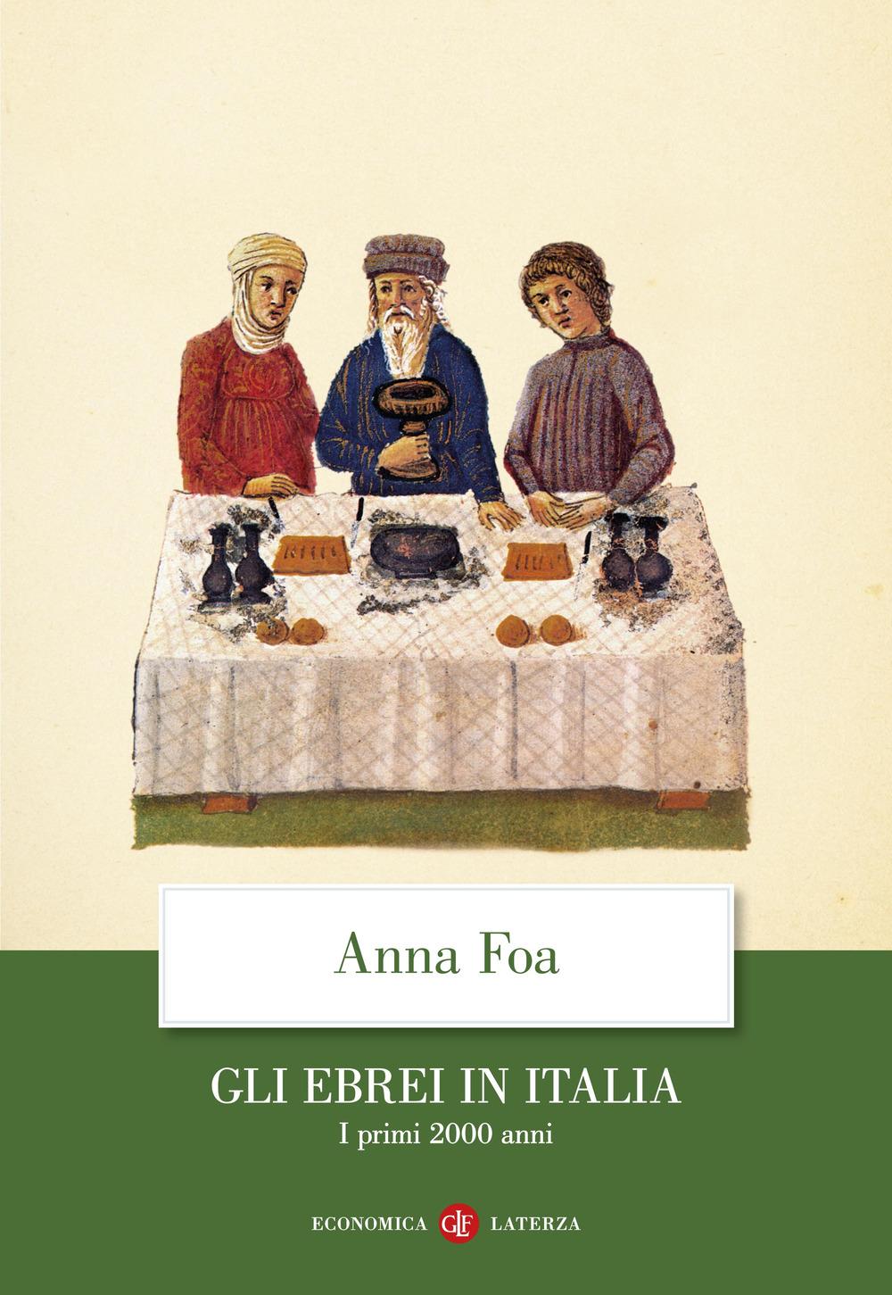 Vorderes Coverbild Gli ebrei in Italia. I primi 2000 anni