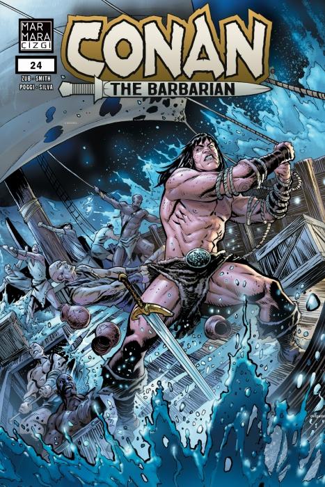Vorderes Coverbild Conan the Barbarian 24