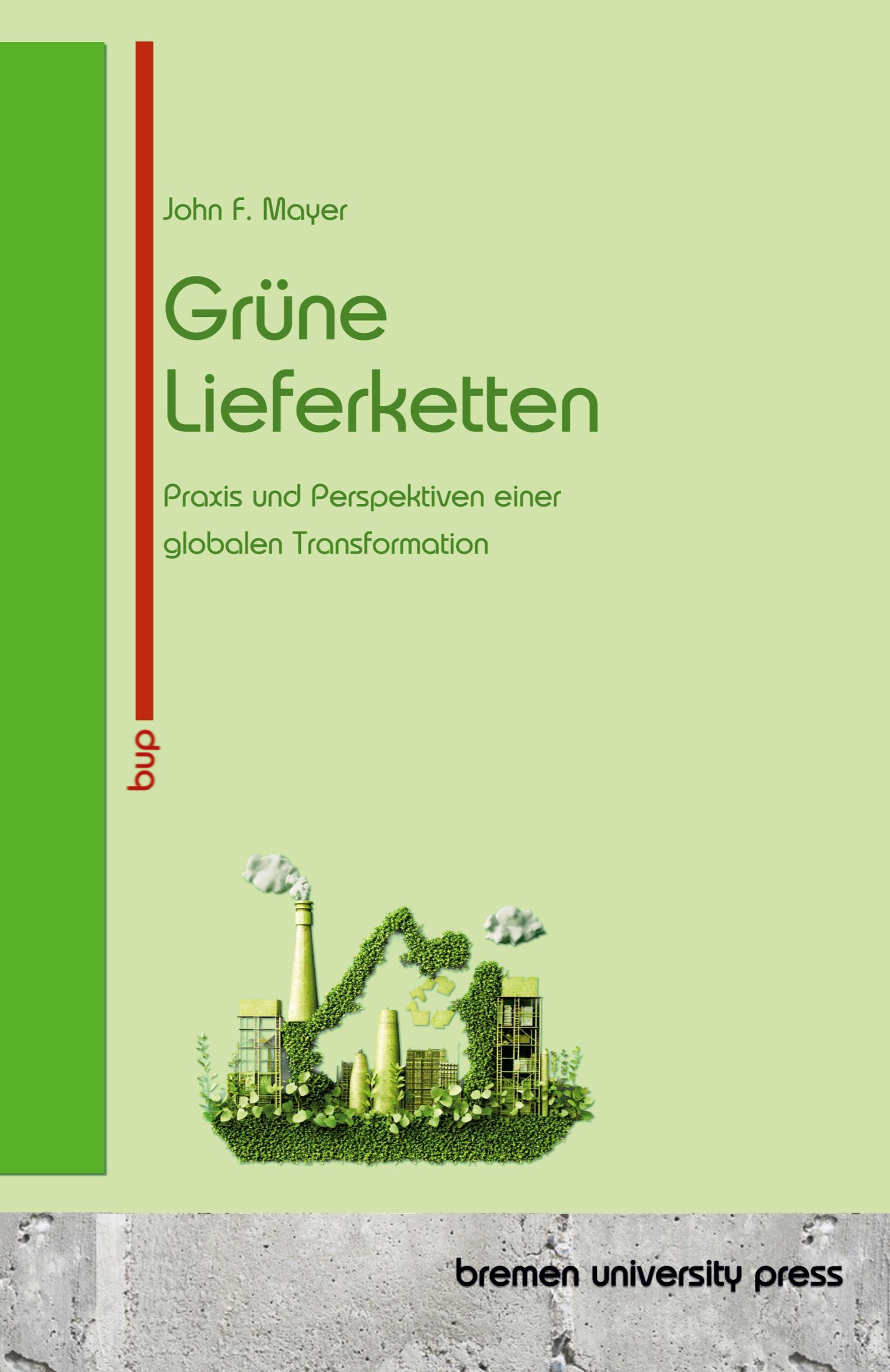 Vorderes Coverbild Grüne Lieferketten