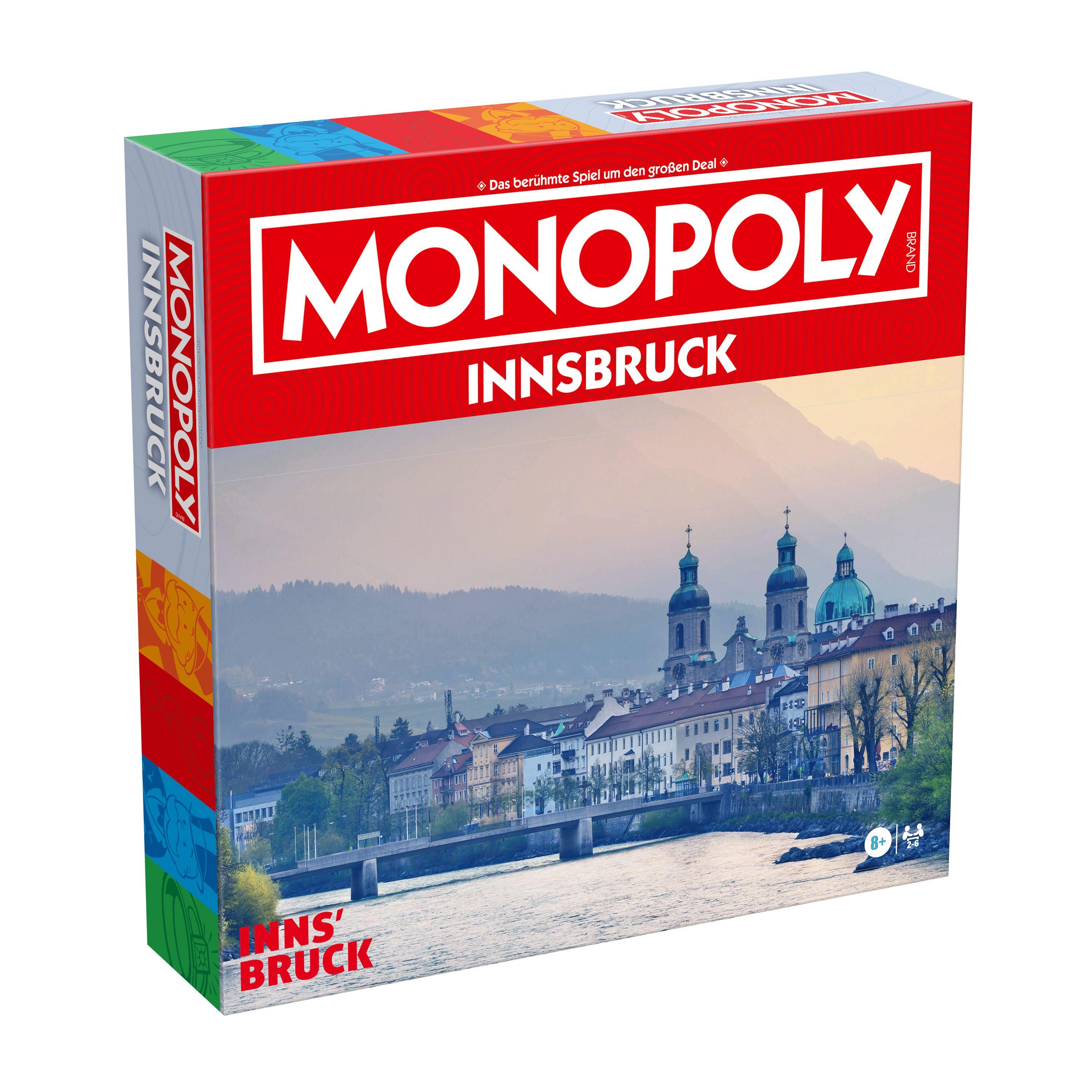Vorderes Coverbild Monopoly Innsbruck