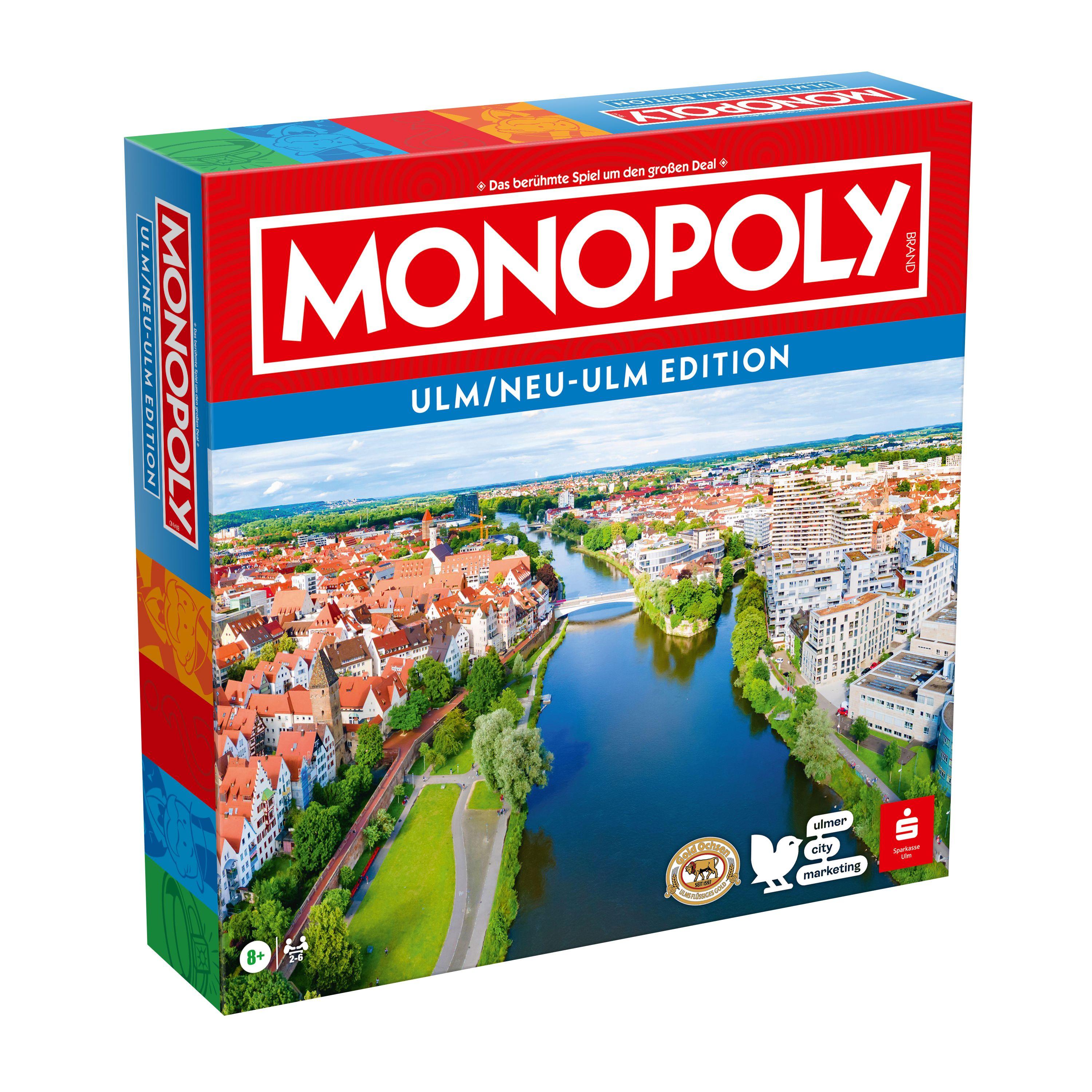 Vorderes Coverbild Monopoly Ulm / Neu-Ulm