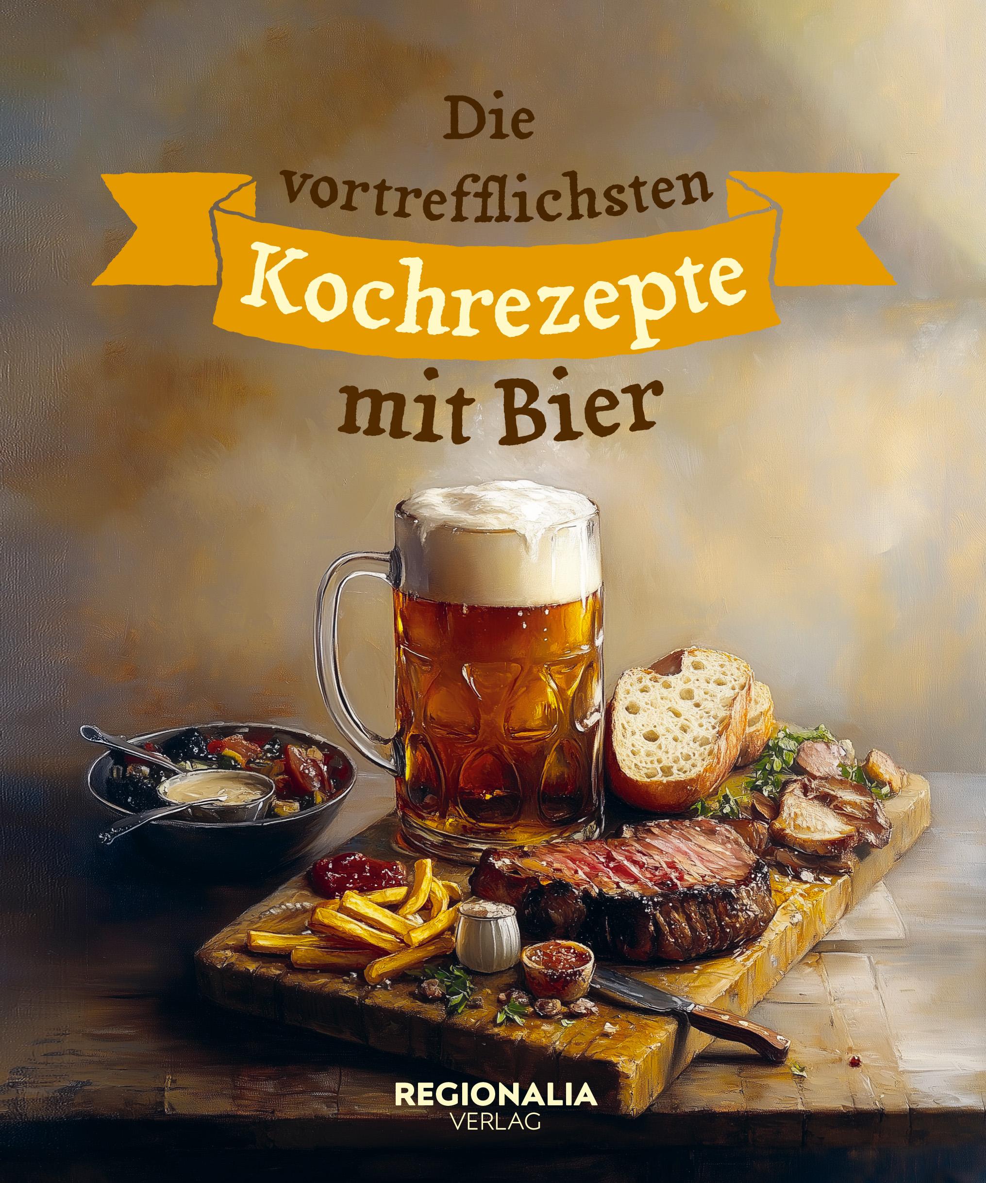 Vorderes Coverbild Die vortrefflichsten Kochrezepte mit Bier