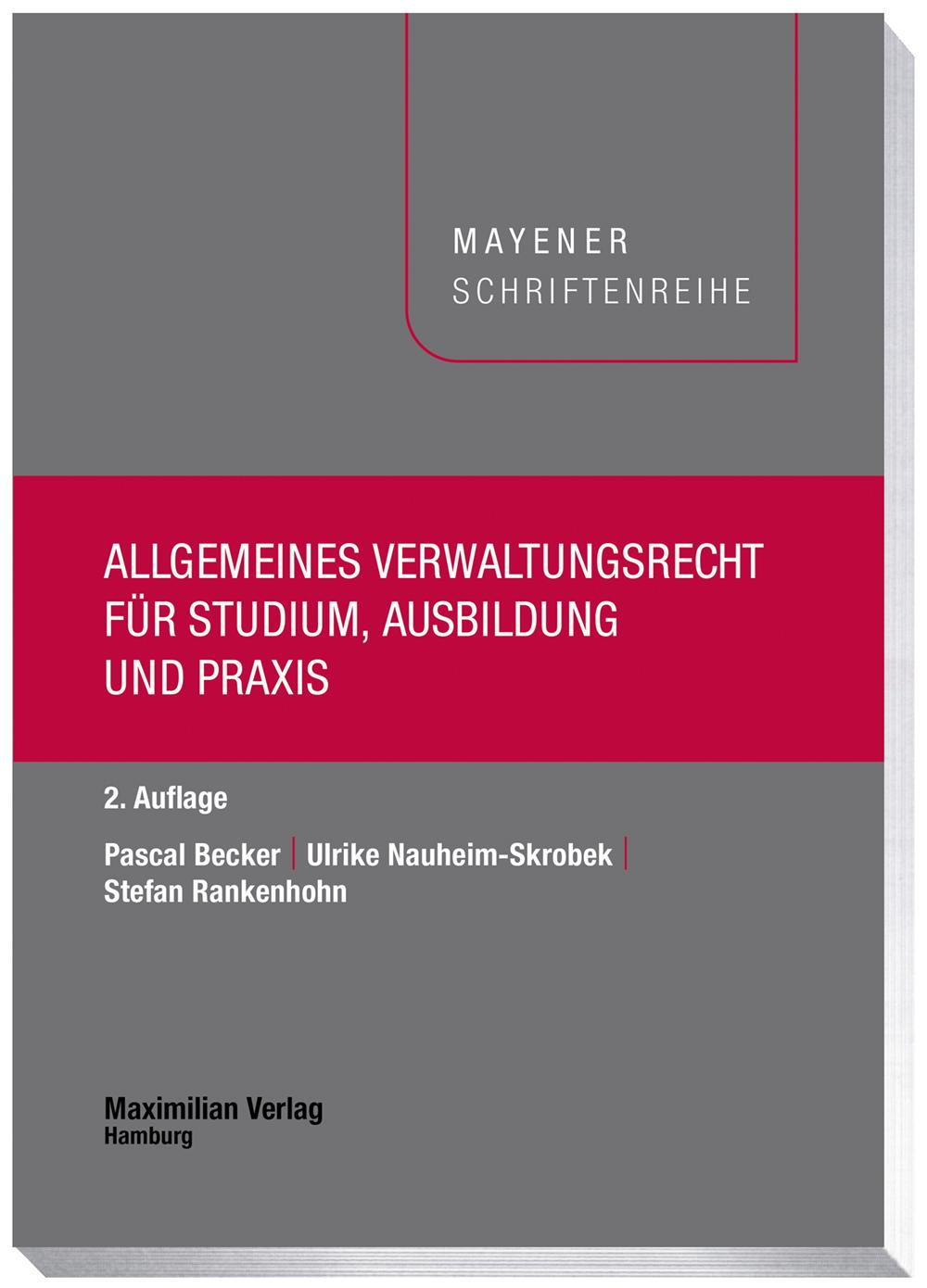 Vorderes Coverbild Allgemeines Verwaltungsrecht für Studium, Ausbildung und Praxis
