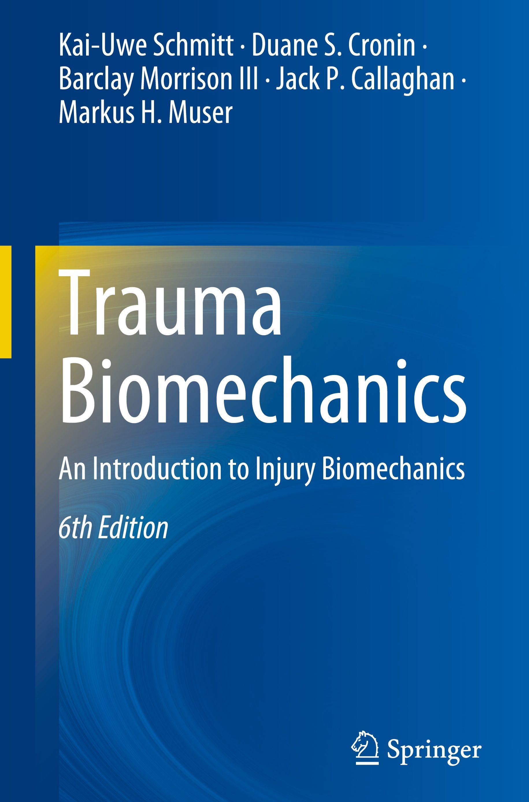 Vorderes Coverbild Trauma Biomechanics
