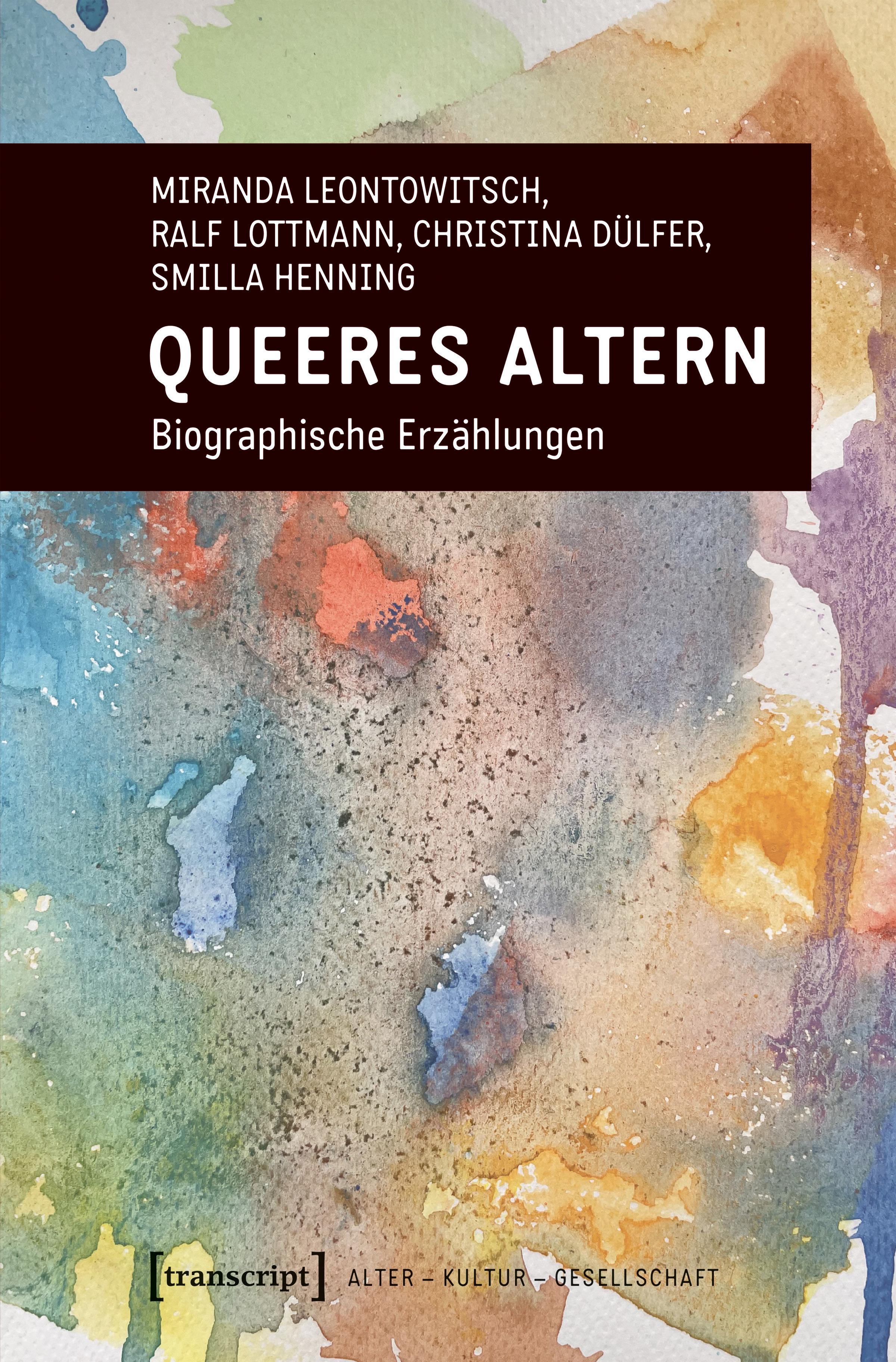 Vorderes Coverbild Queeres Altern