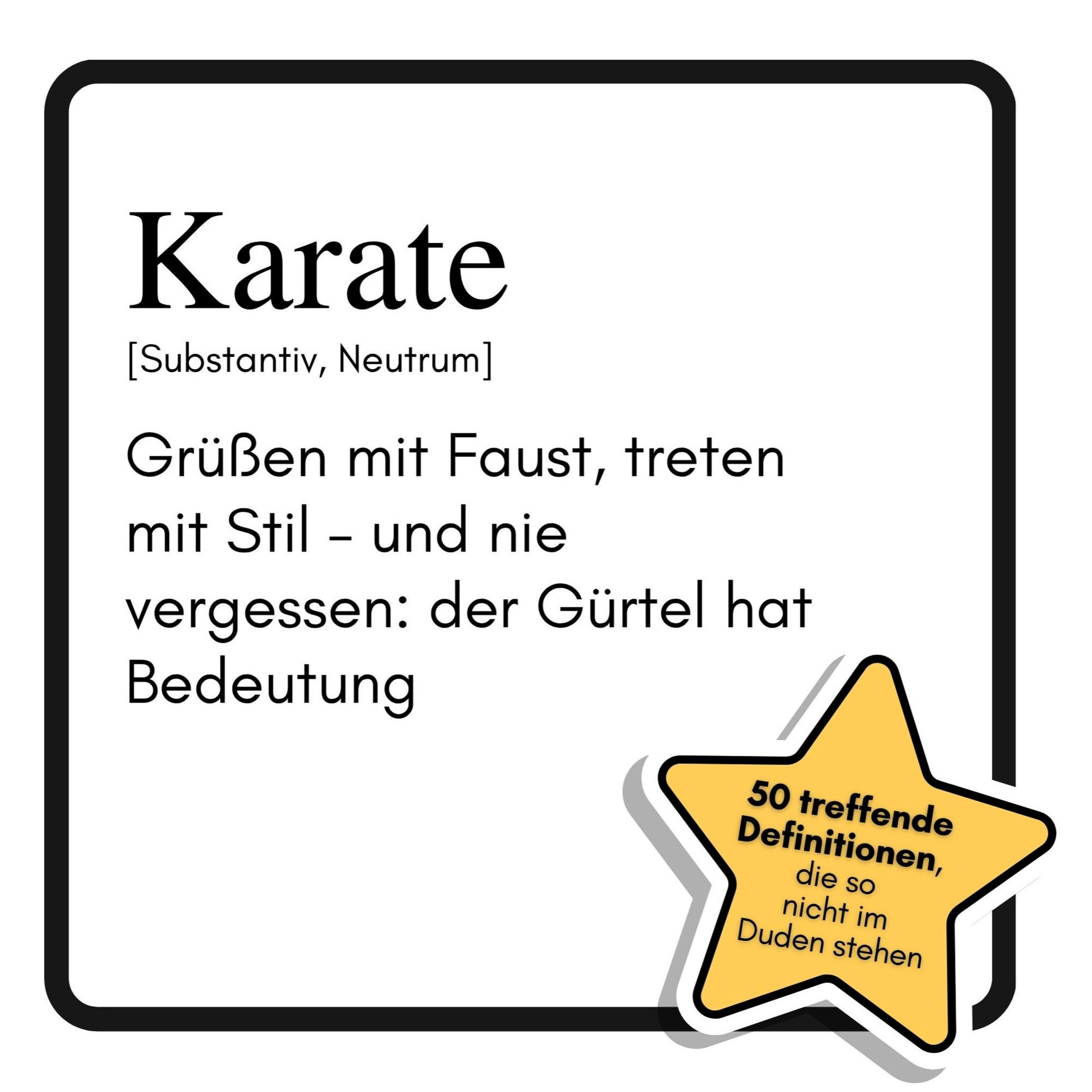 Vorderes Coverbild Karate