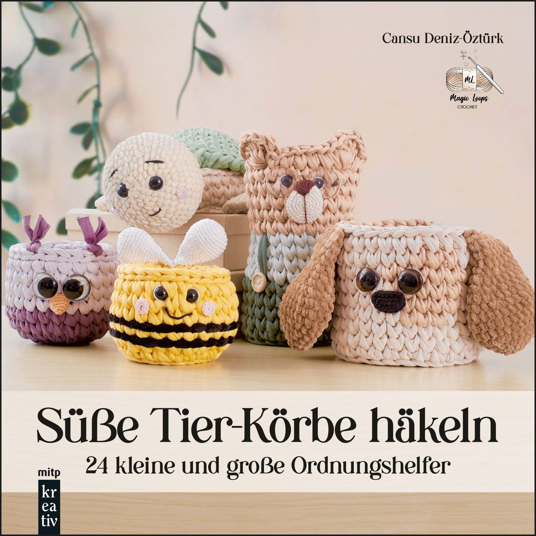 Vorderes Coverbild Amigurumi: Süße Tier-Körbe häkeln