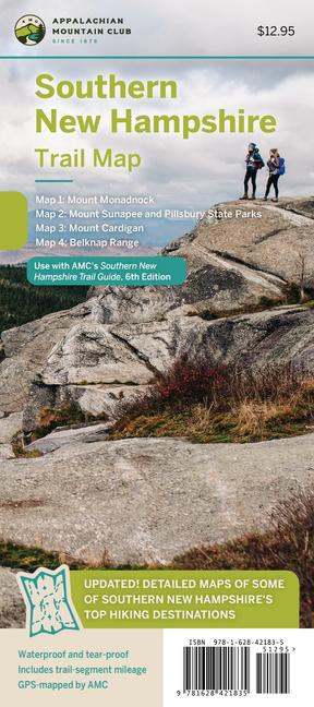 Vorderes Coverbild Southern New Hampshire Trail Map