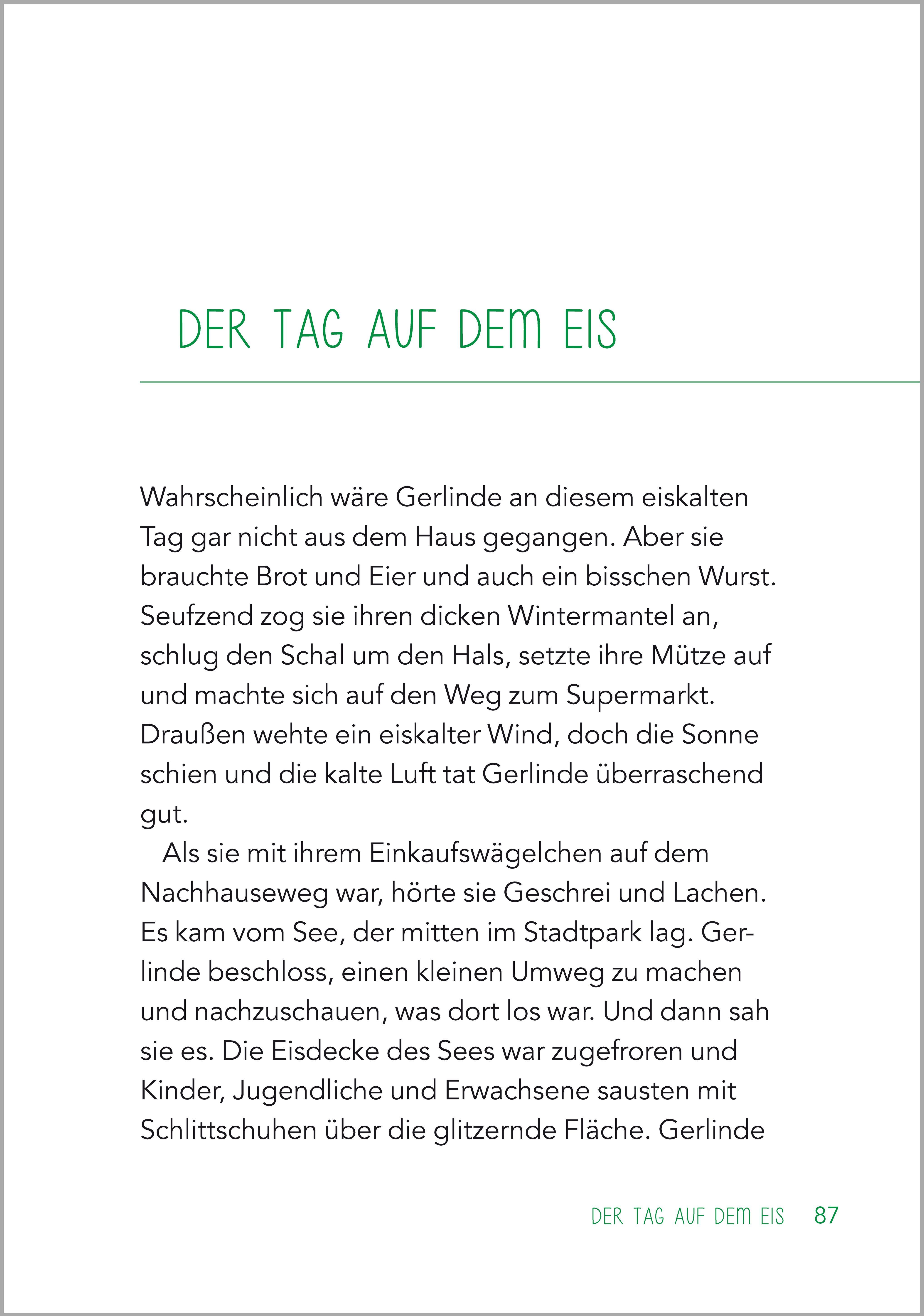 Beispielinhalt (Bild) Jahreszeiten-Geschichten