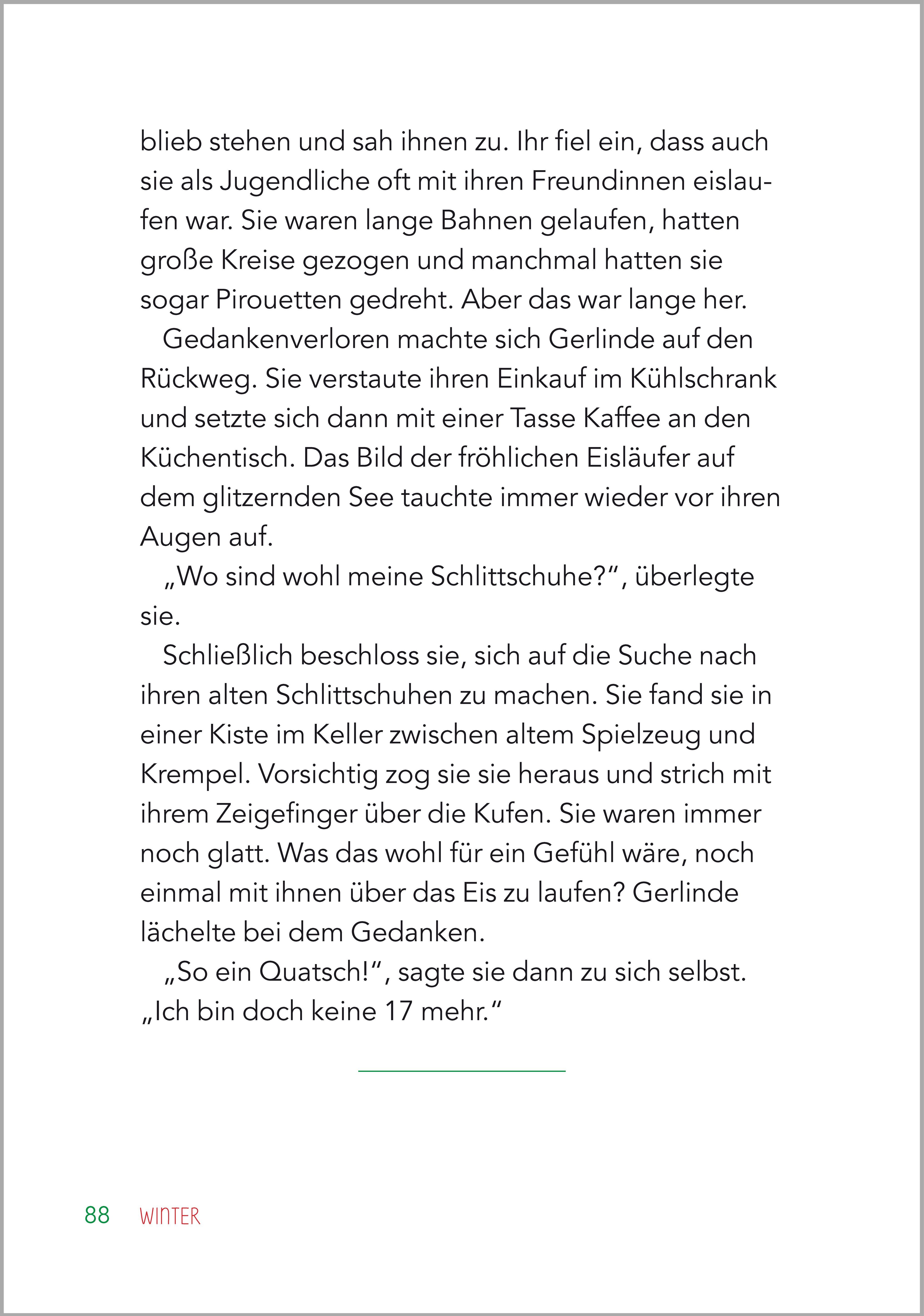 Beispielinhalt (Bild) Jahreszeiten-Geschichten