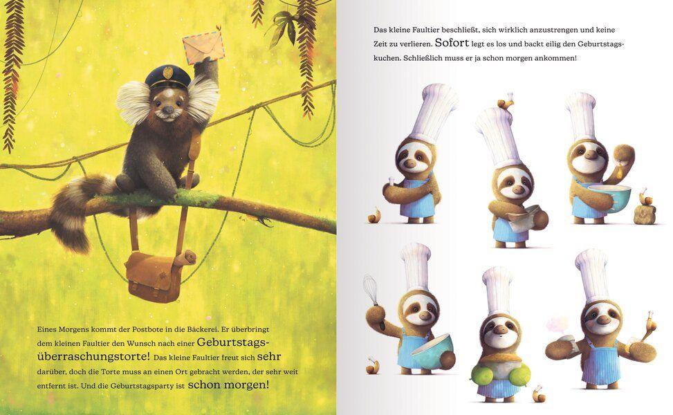 Beispielinhalt (Bild) Wir schaffen das, kleines Faultier!