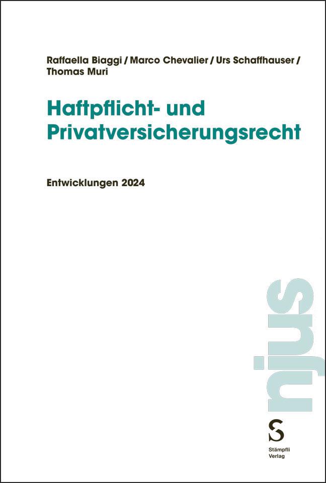 Vorderes Coverbild Haftpflicht- und Privatversicherungsrecht