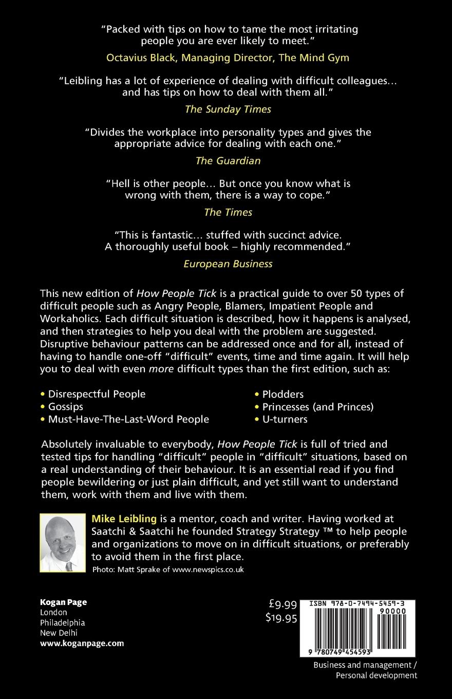 Rückseitencover How People Tick