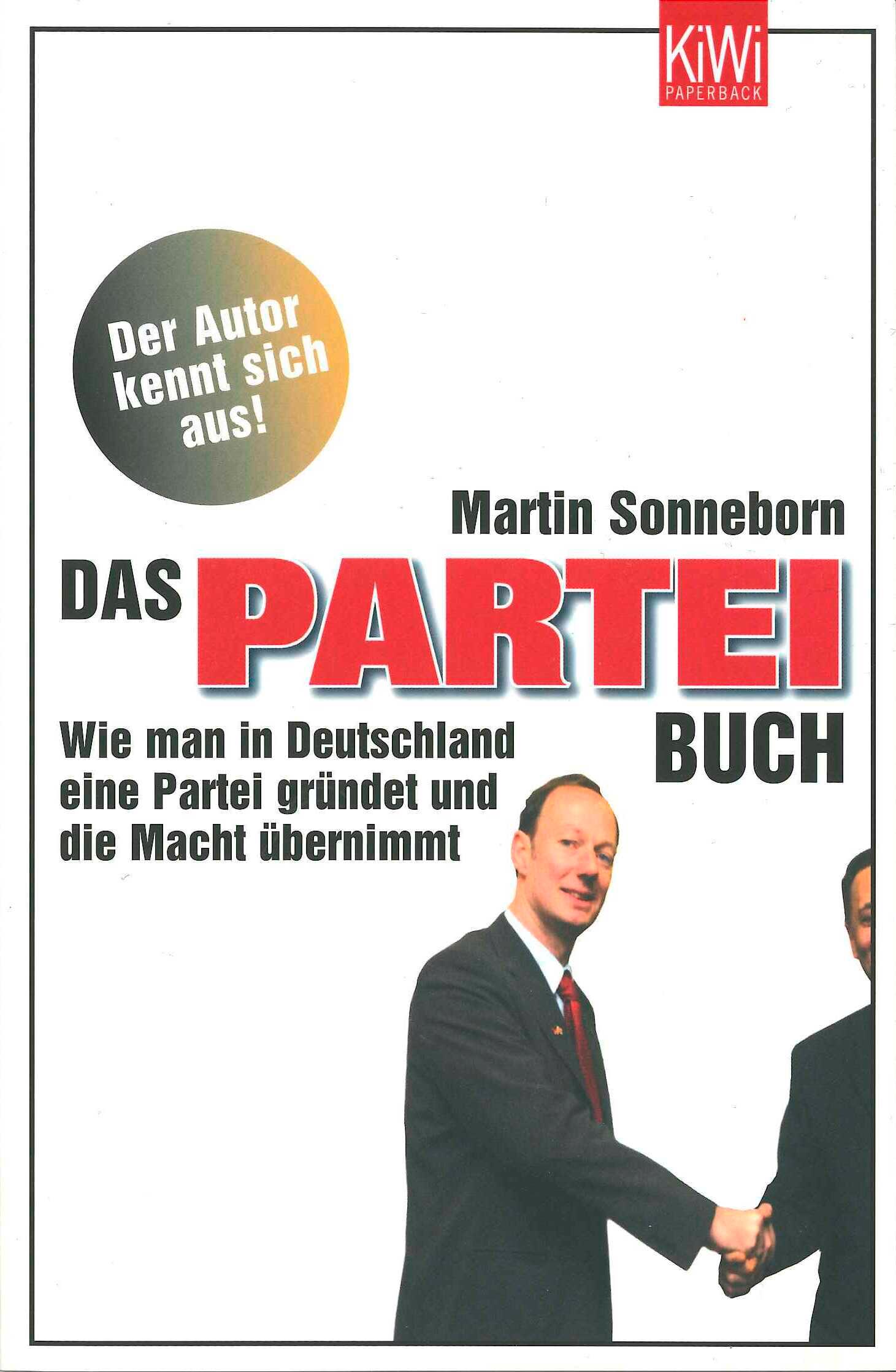 Vorderes Coverbild Das Partei-Buch