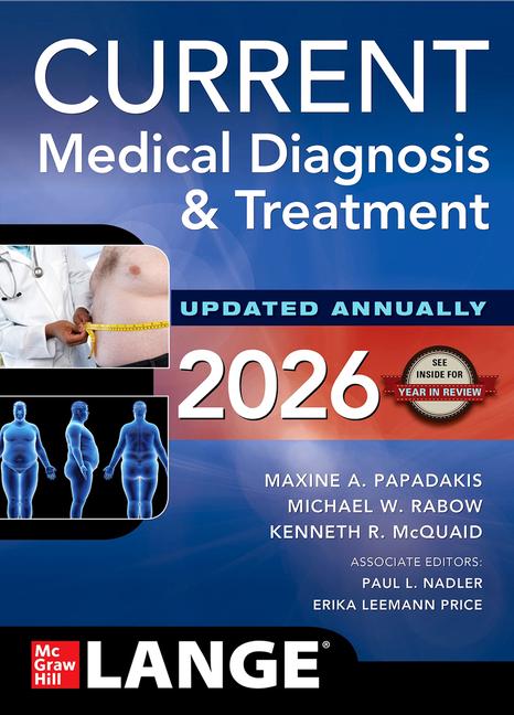 Vorderes Coverbild CURRENT Medical Diagnosis & Treatment 2026