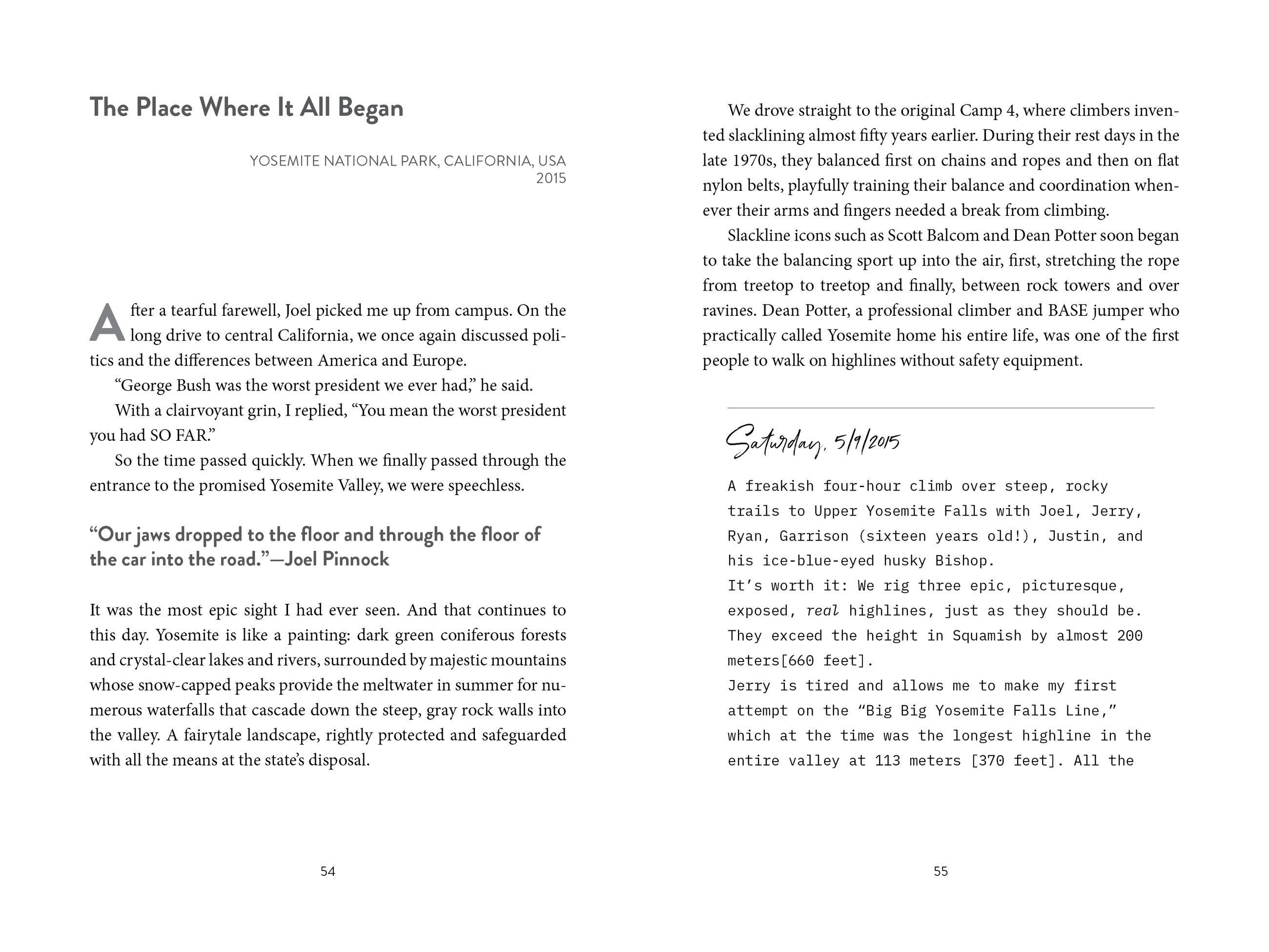 Beispielinhalt (Bild) Above the Abyss