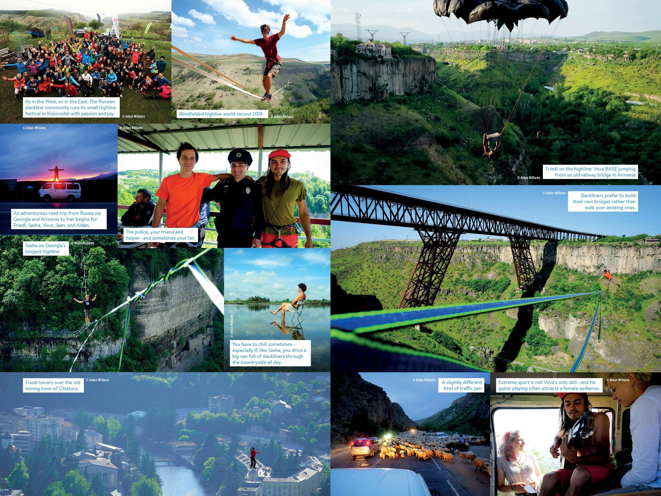 Beispielinhalt (Bild) Above the Abyss