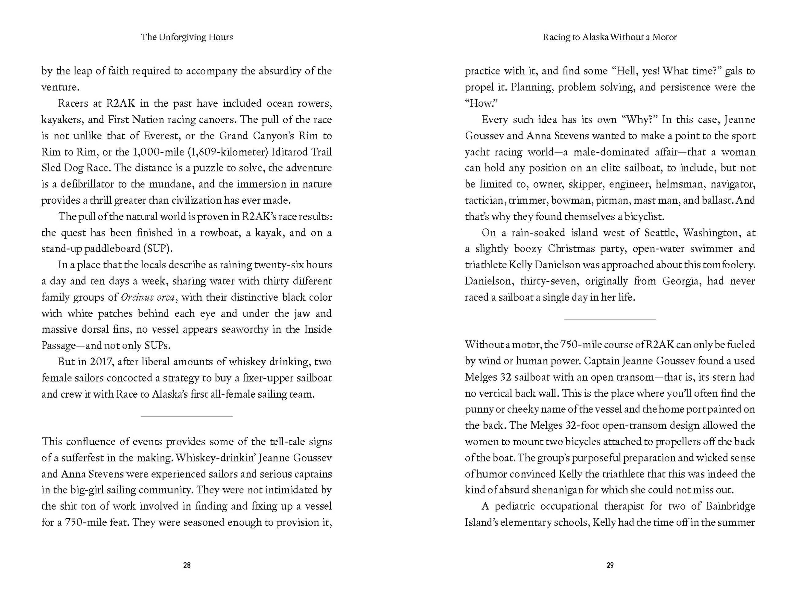 Beispielinhalt (Bild) The Unforgiving Hours