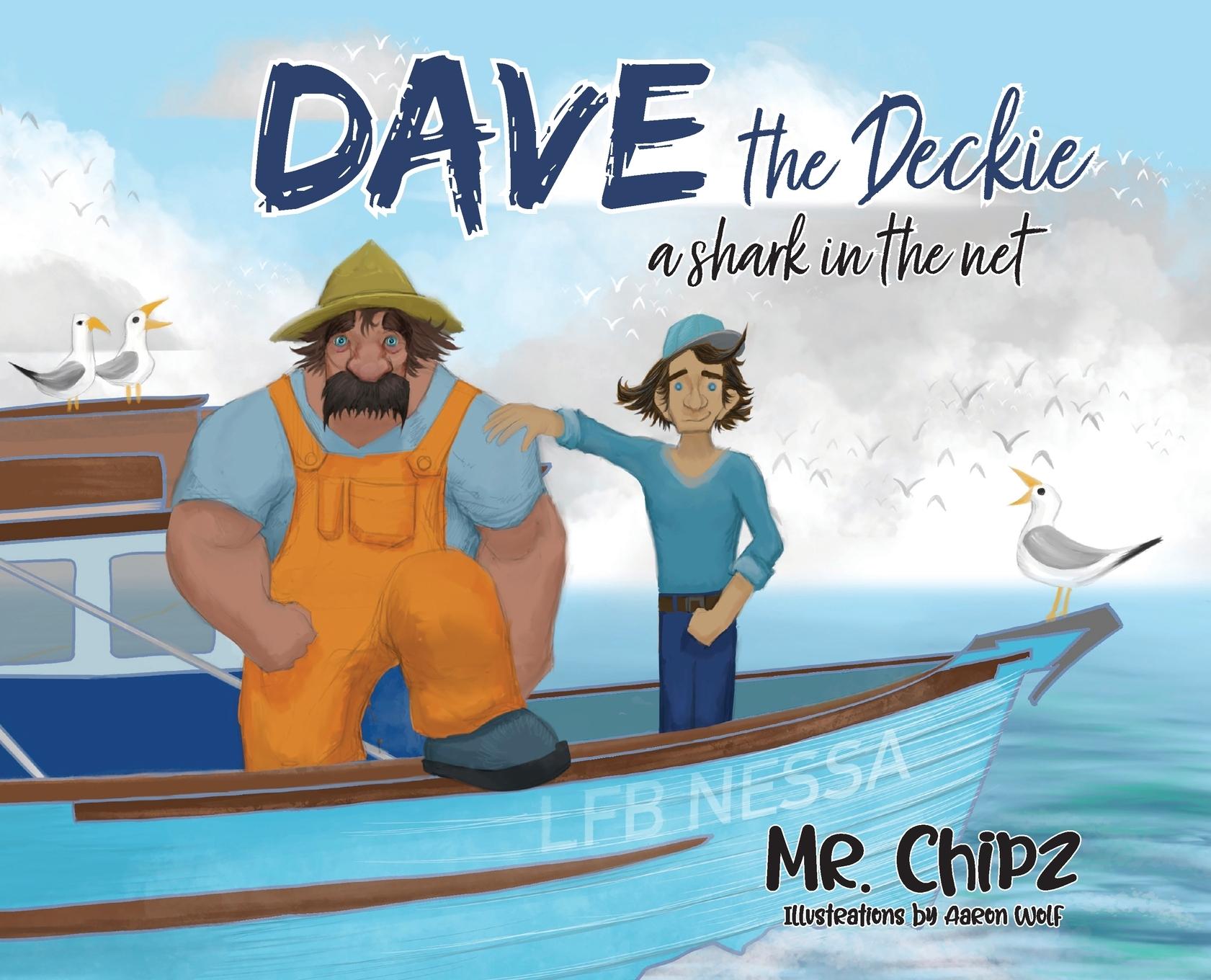 Vorderes Coverbild Dave the deckie A shark in the net