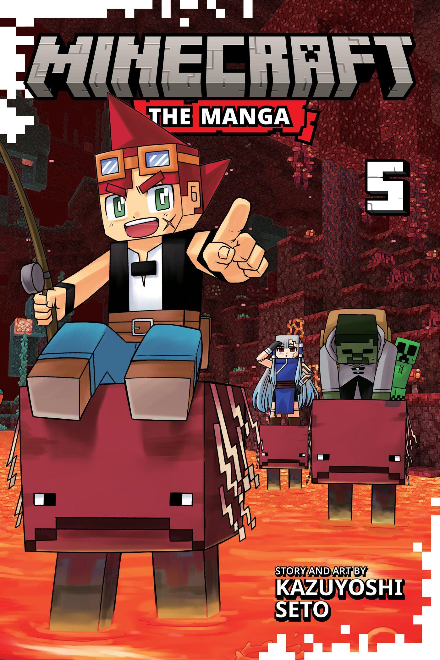 Vorderes Coverbild Minecraft: The Manga, Vol. 5