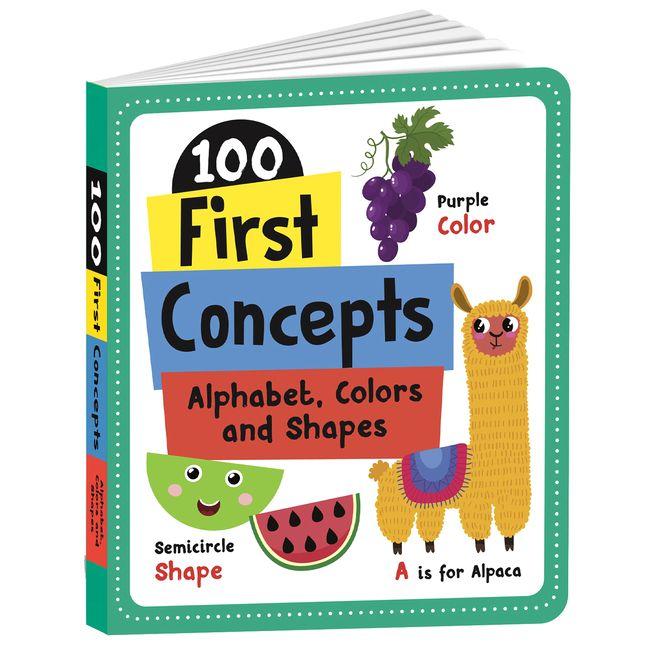Vorderes Coverbild 100 First Concepts: Alphabet, Shapes and Colors